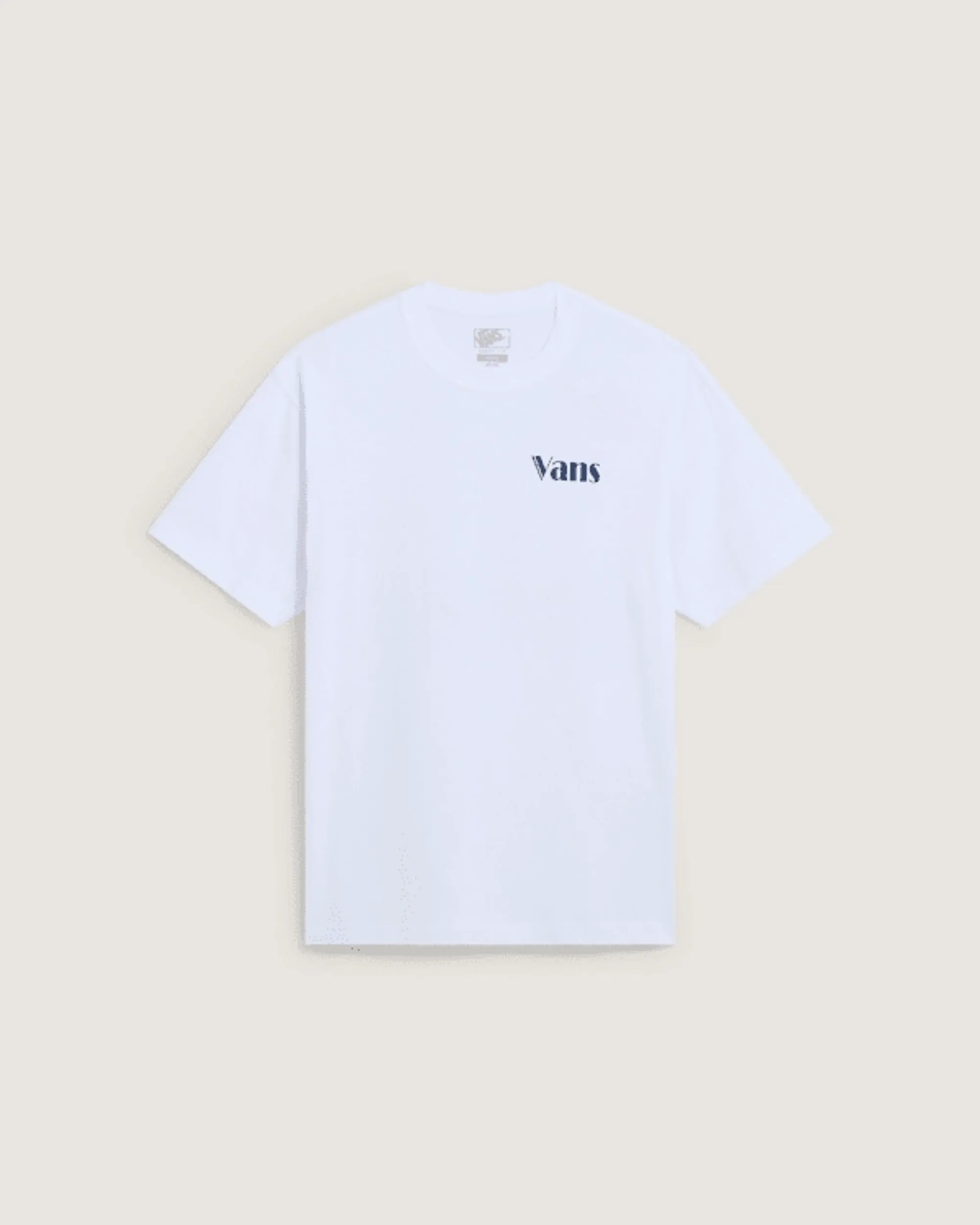 Vans - Club Vans Short Sleeve T-Shirt, Woman, White