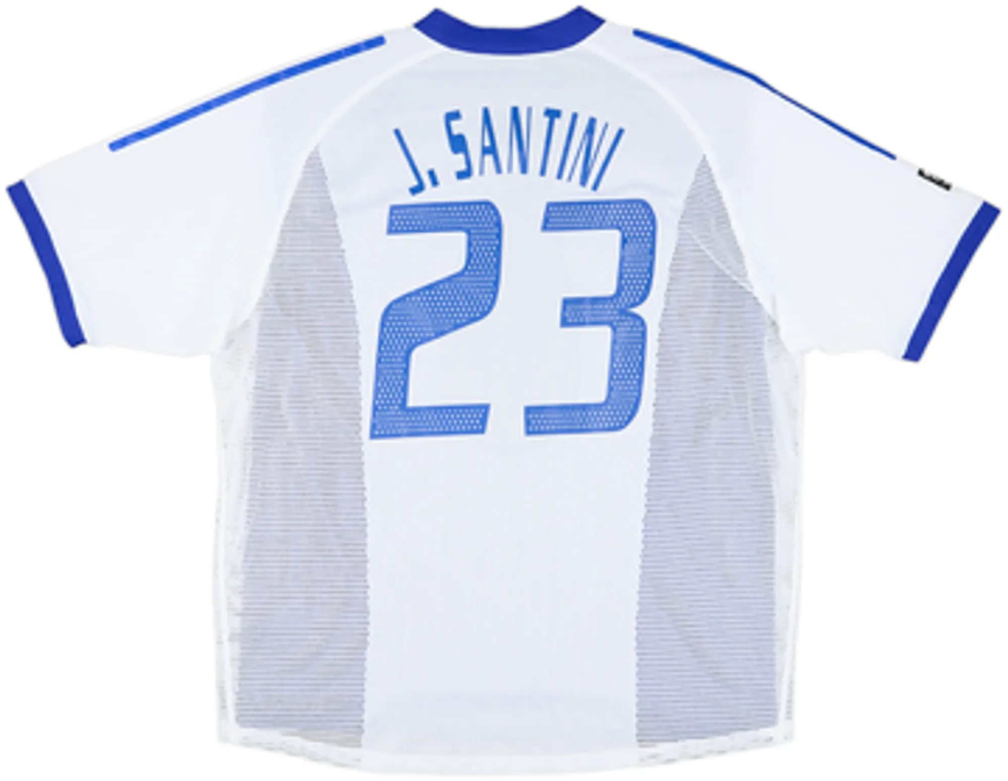 adidas France Mens SS Player Issue Away Shirt 2003