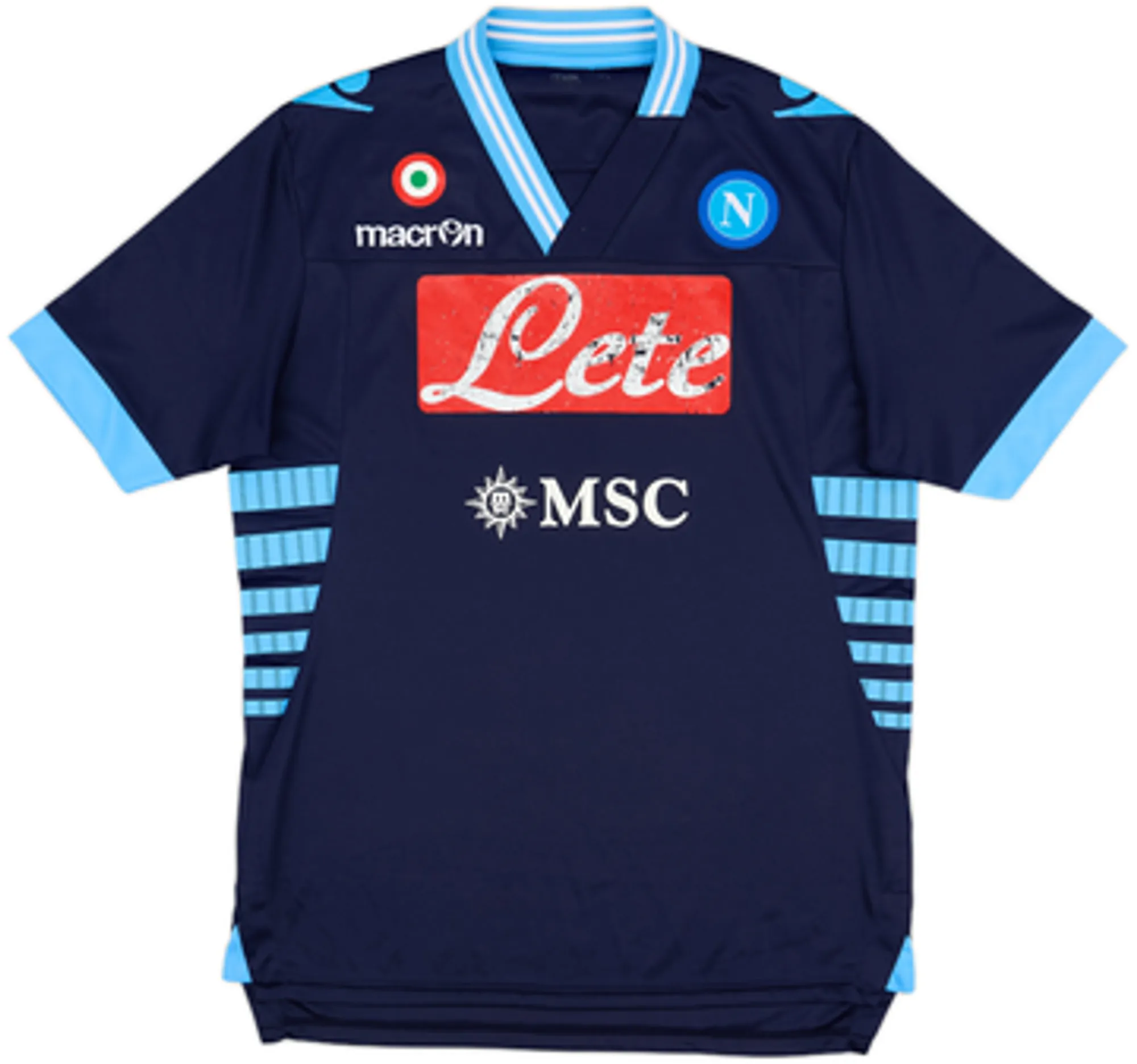 Macron Napoli Mens SS Away Shirt 2012/13