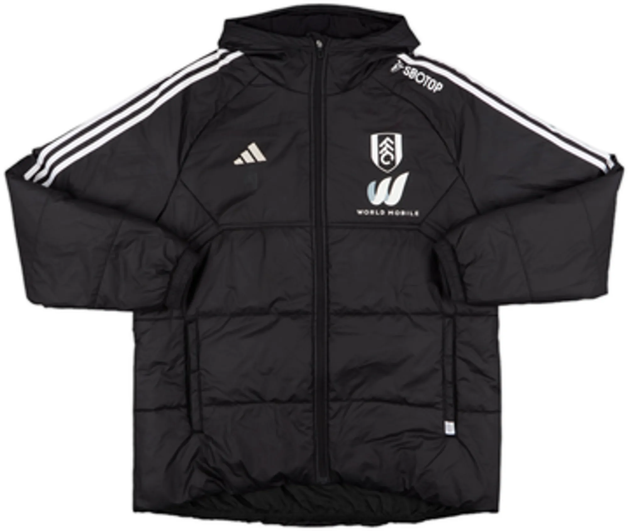 2022-23 Fulham adidas Player Issue Padded Bench Coat #4 - 6/10 - (XL)