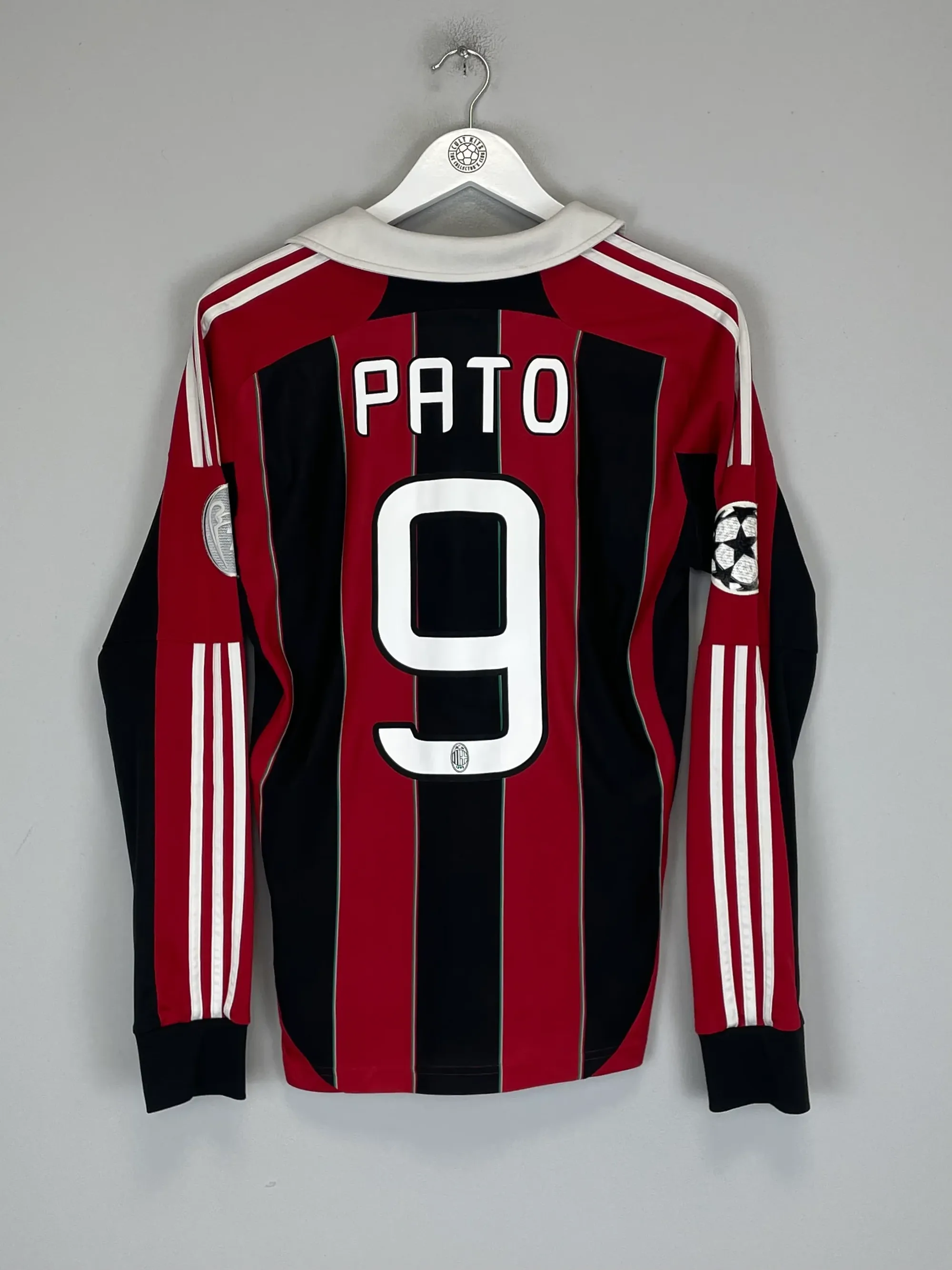 2012/13 AC MILAN PATO #9 L/S C/L HOME SHIRT (S) ADIDAS | CULT KITS