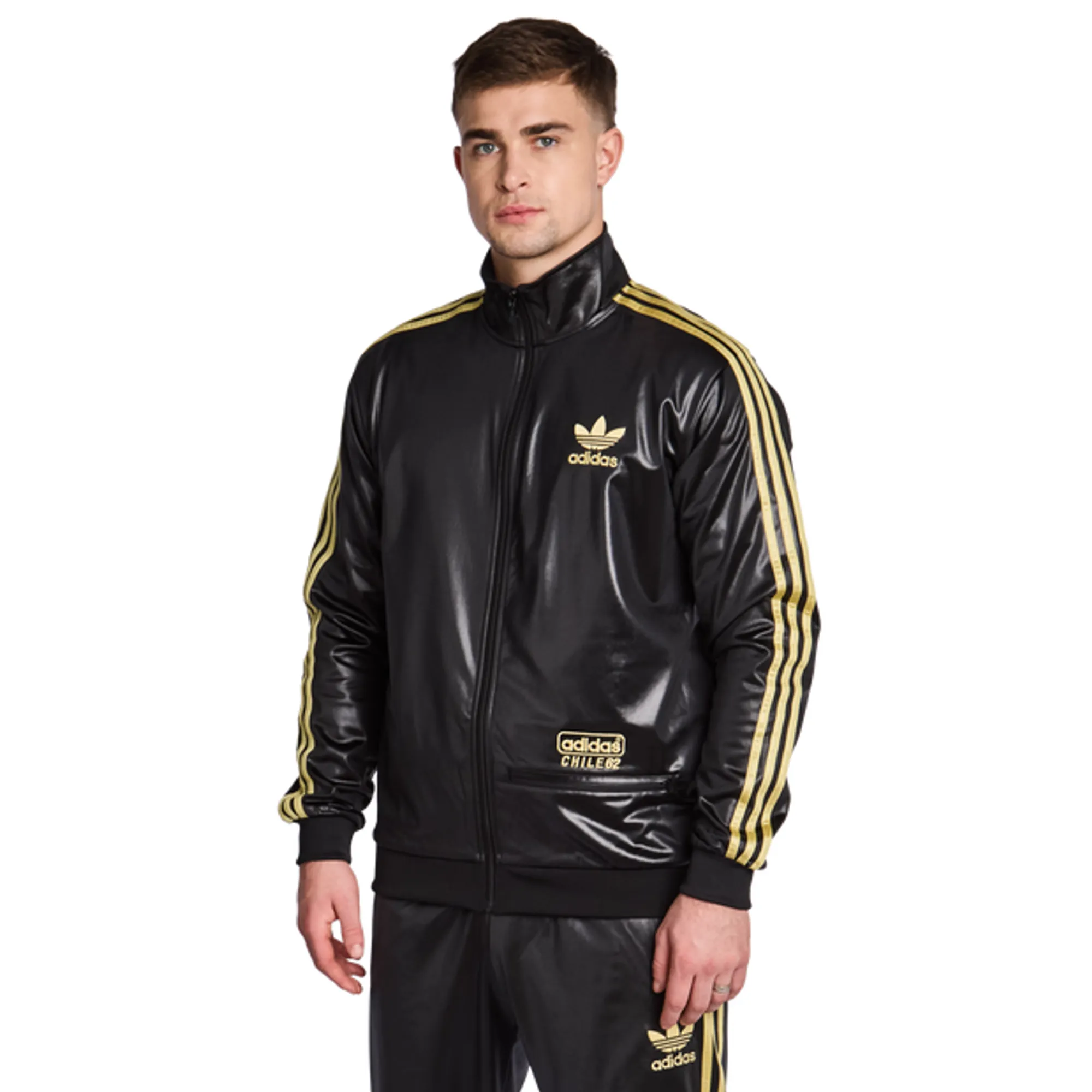 Adidas Chile 62 Men Track Tops - Black