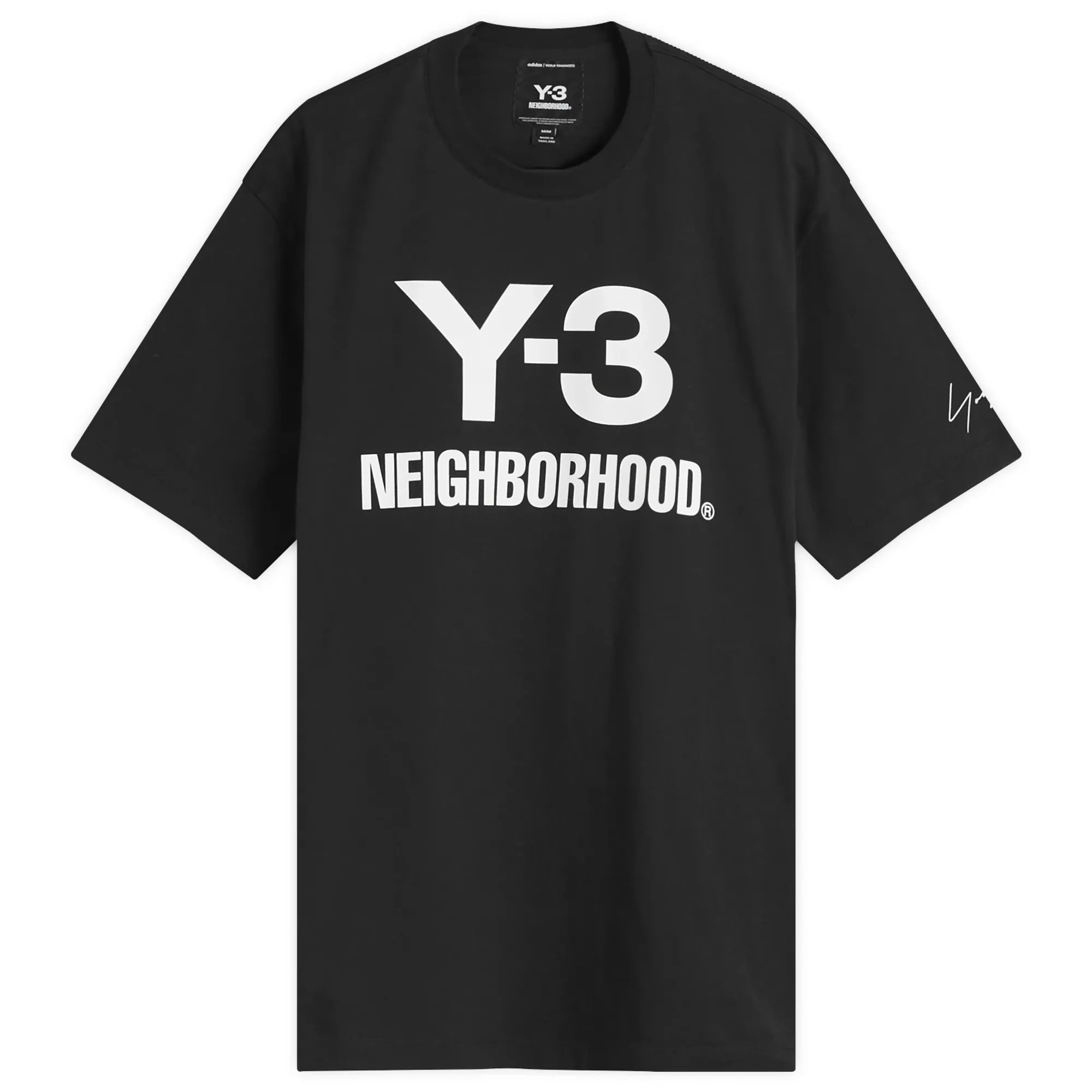 Y-3 Men's x NBHD Logo T-Shirt Black