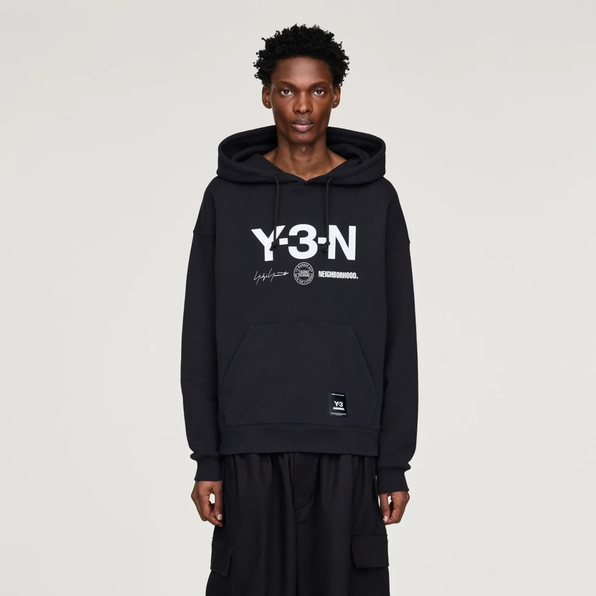 adidas Y-3 NBHD GRAPHIC HOODIE