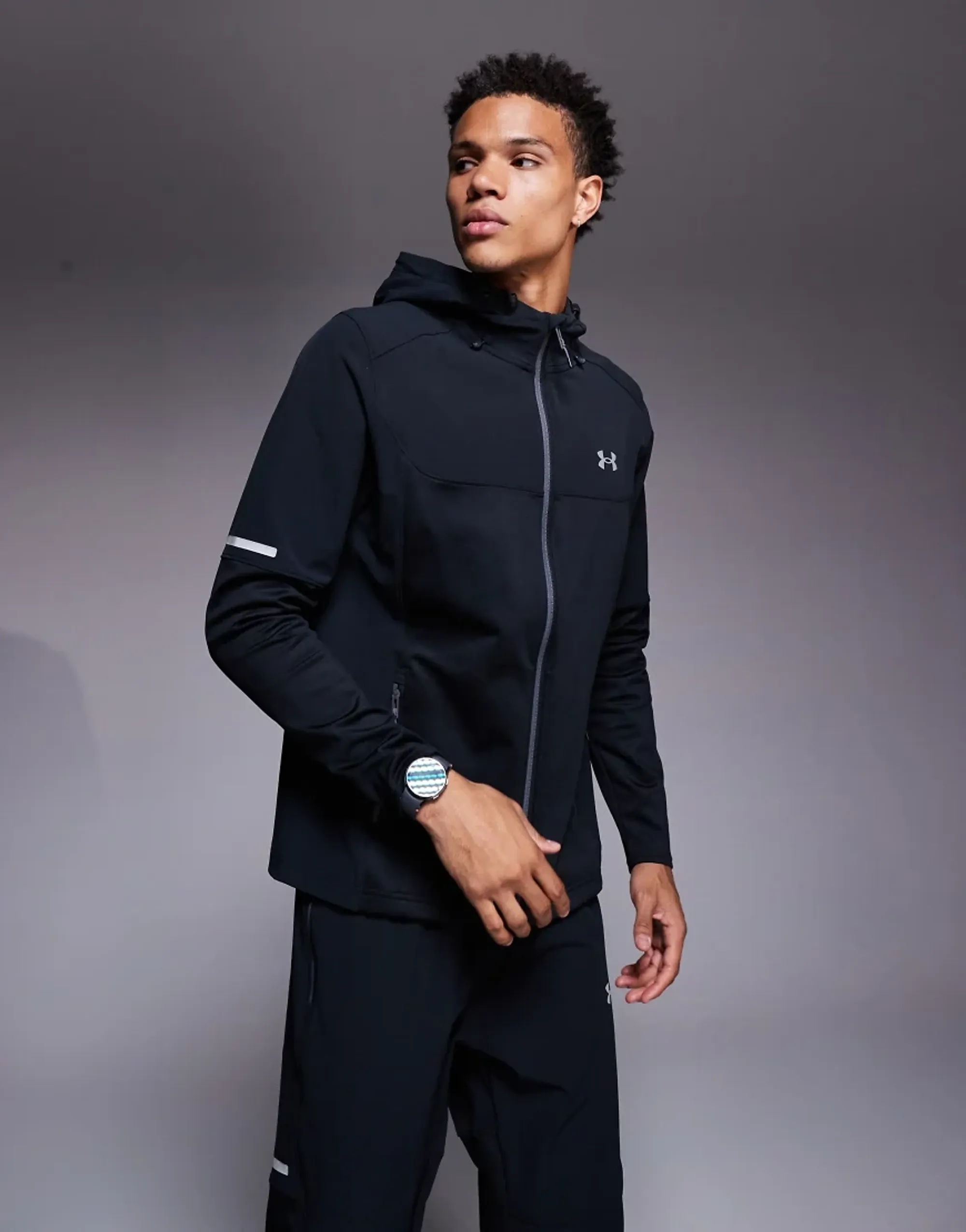 Under Armour Utility Winterized Men Track Tops - Black