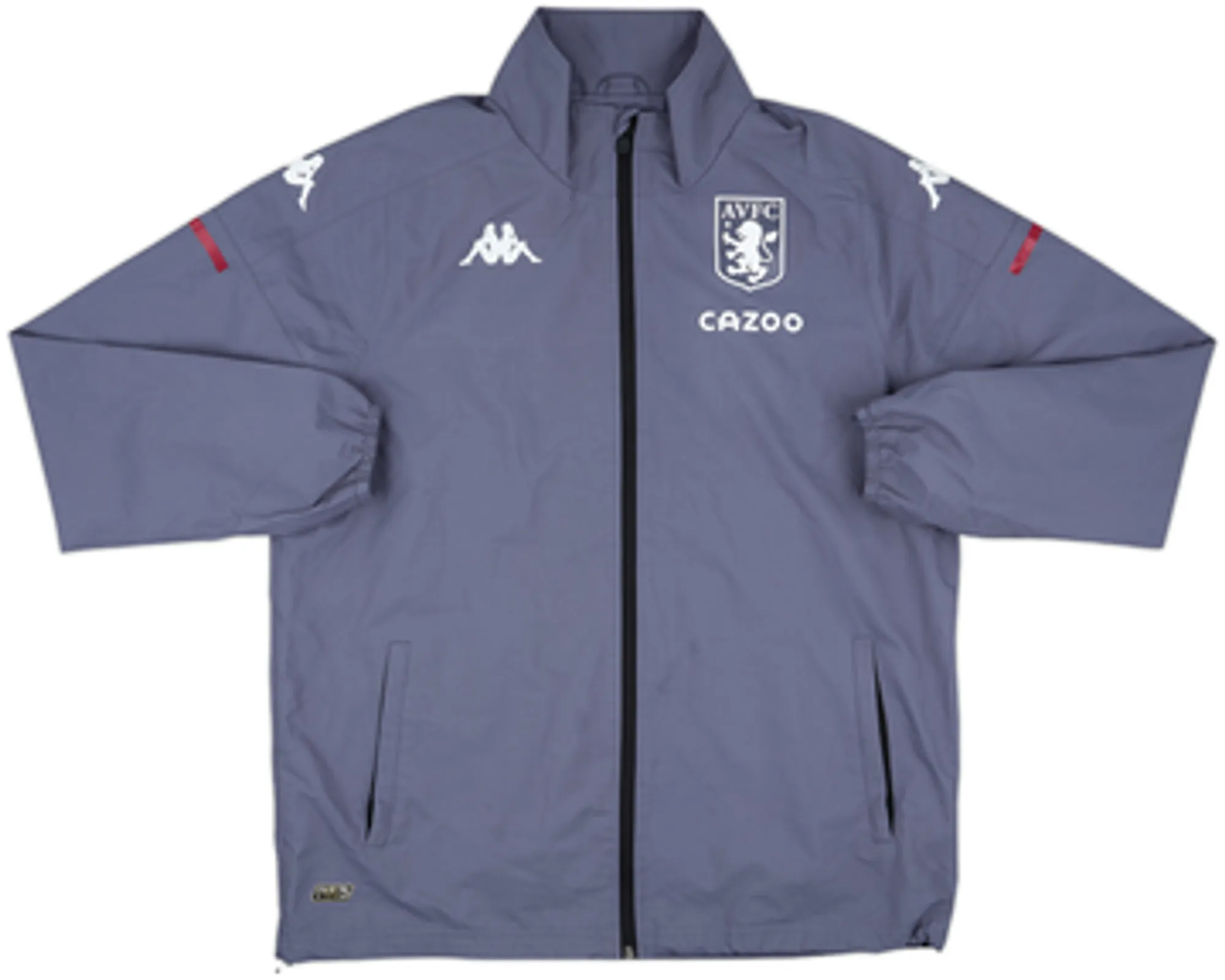 2020-21 Aston Villa Kappa Track Jacket - 8/10 - (L)