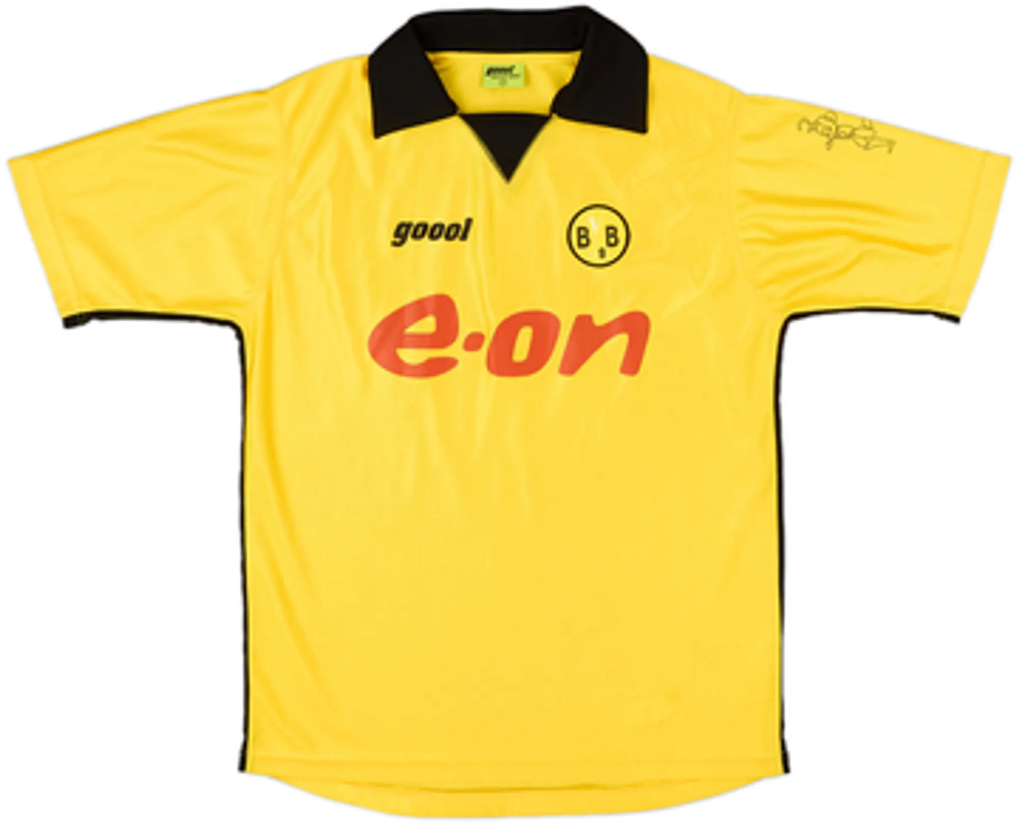 Home Borussia Dortmund Mens SS Home European Shirt 2003/04