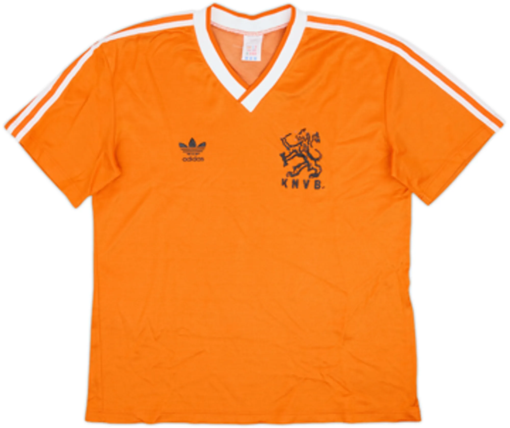 adidas Netherlands Mens SS Home Shirt 1985