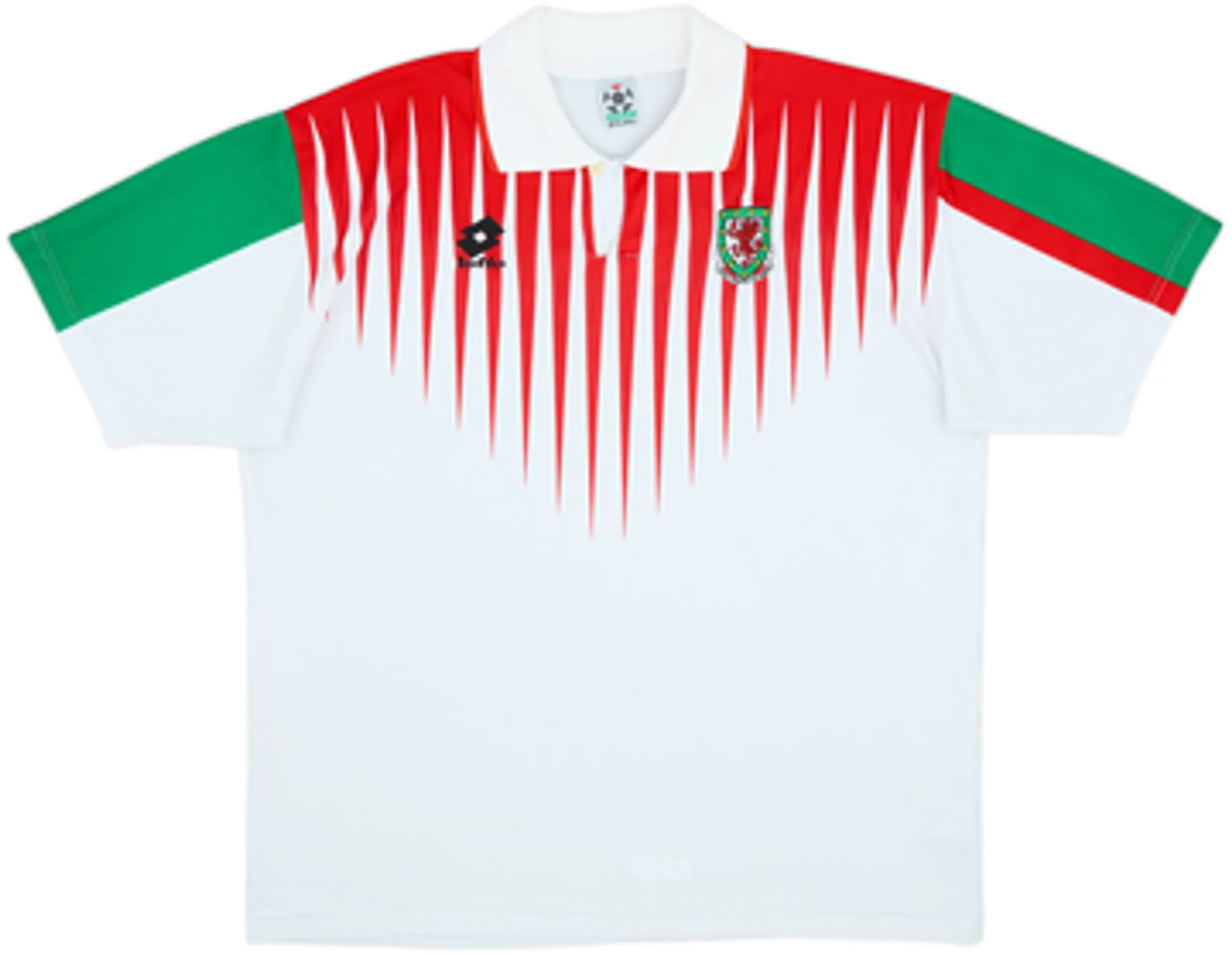Lotto Wales Mens SS Third Shirt 1996