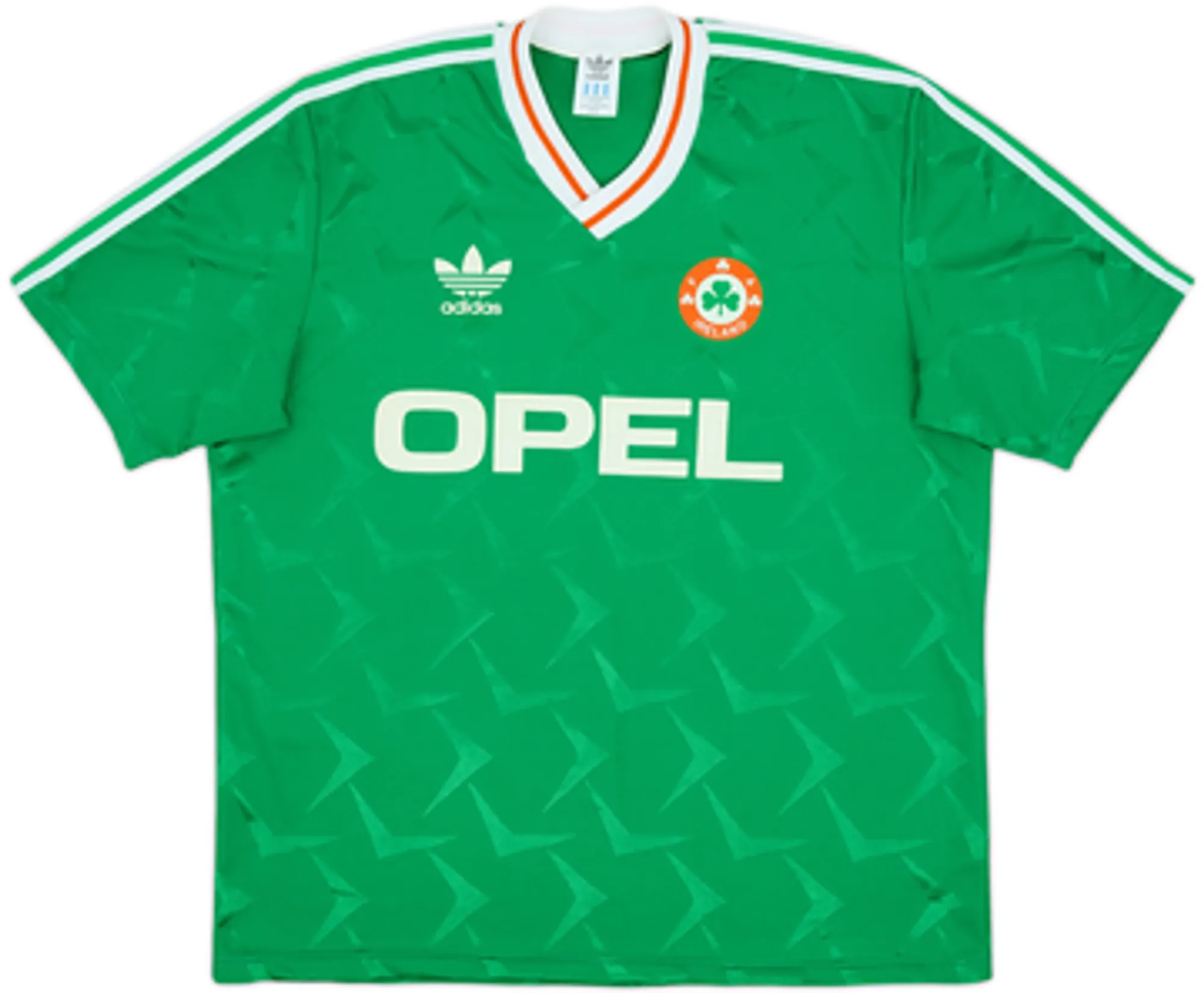 adidas Republic of Ireland Mens SS Home Shirt 1990