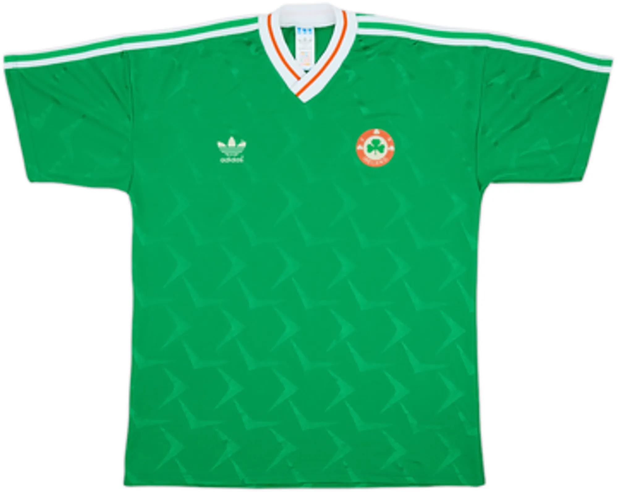 adidas Republic of Ireland Mens SS Home Shirt 1990