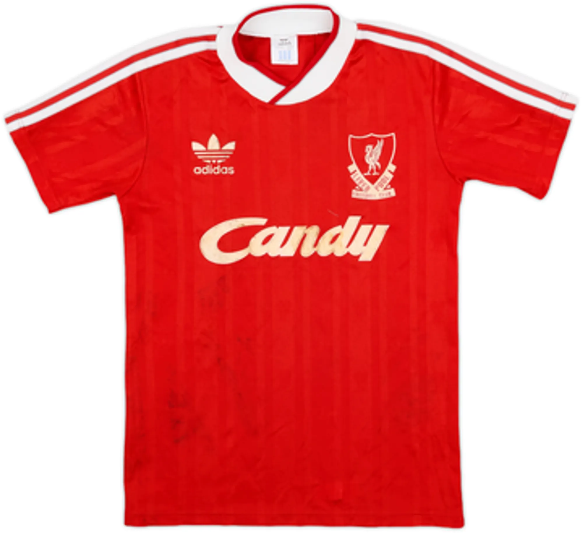 adidas Liverpool Mens SS Home Shirt 1988/89