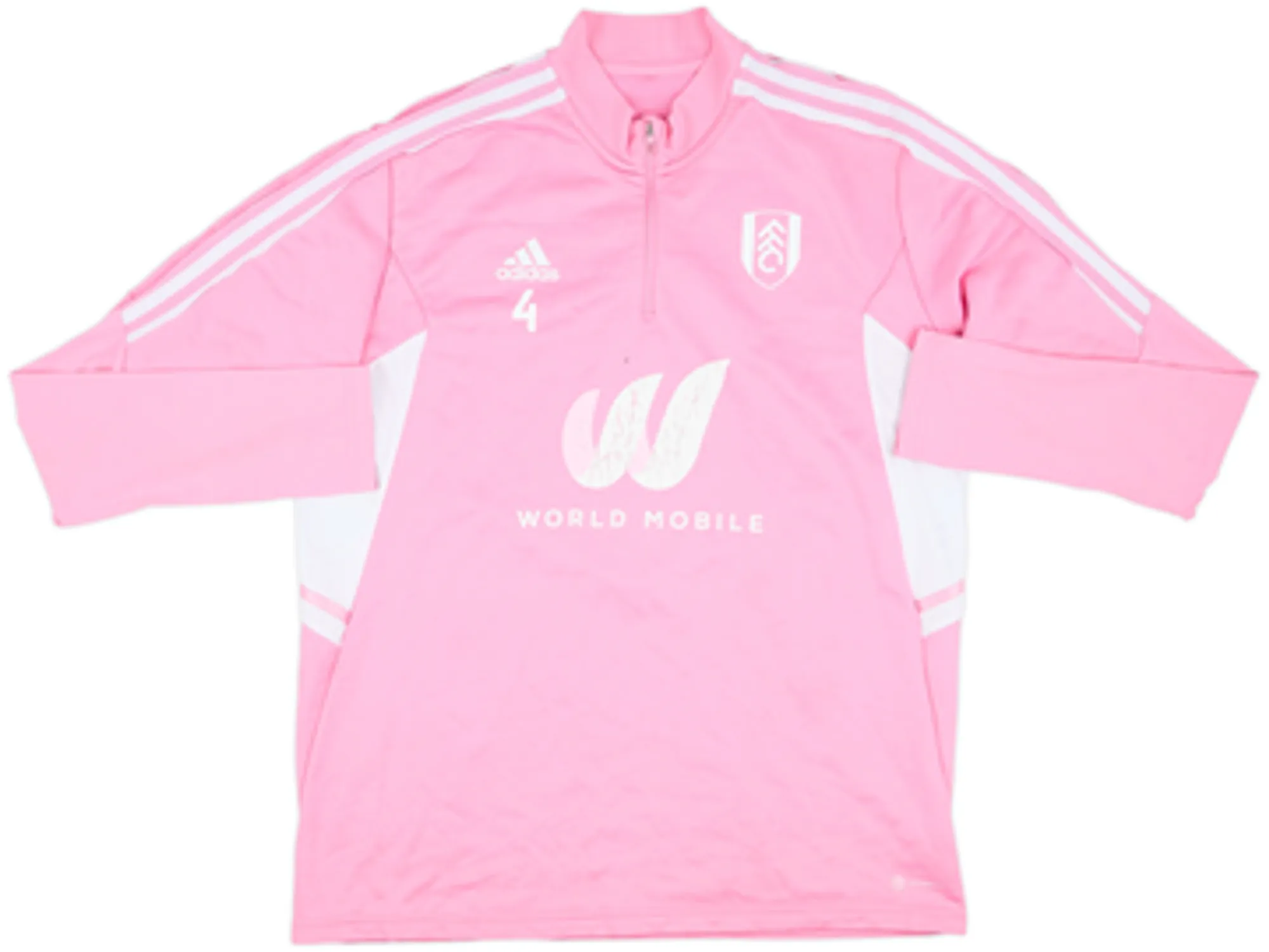 adidas Fulham Mens SS Player Issue Home Shirt 2021/22