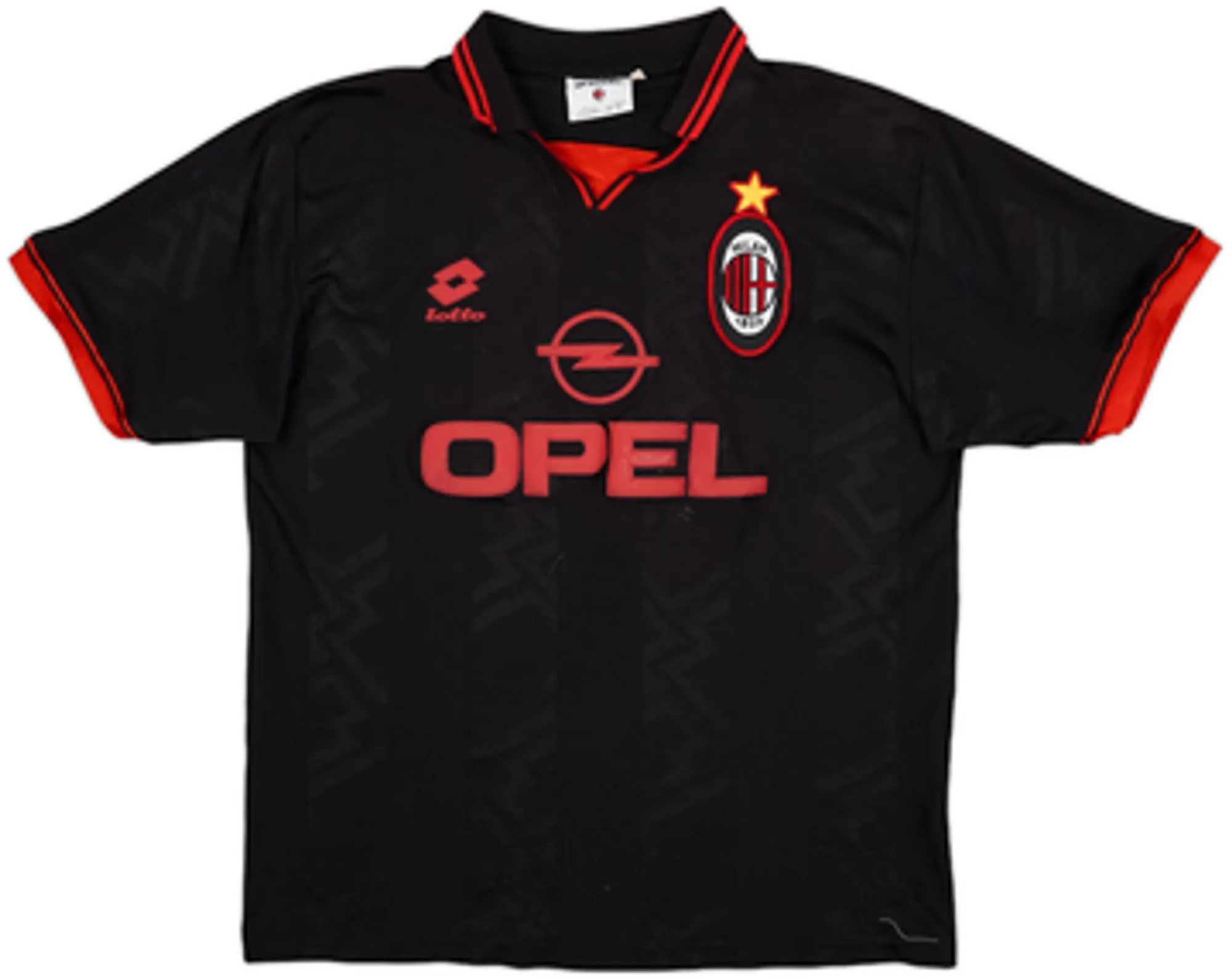 Lotto AC Milan Mens SS Third Shirt 1996/97