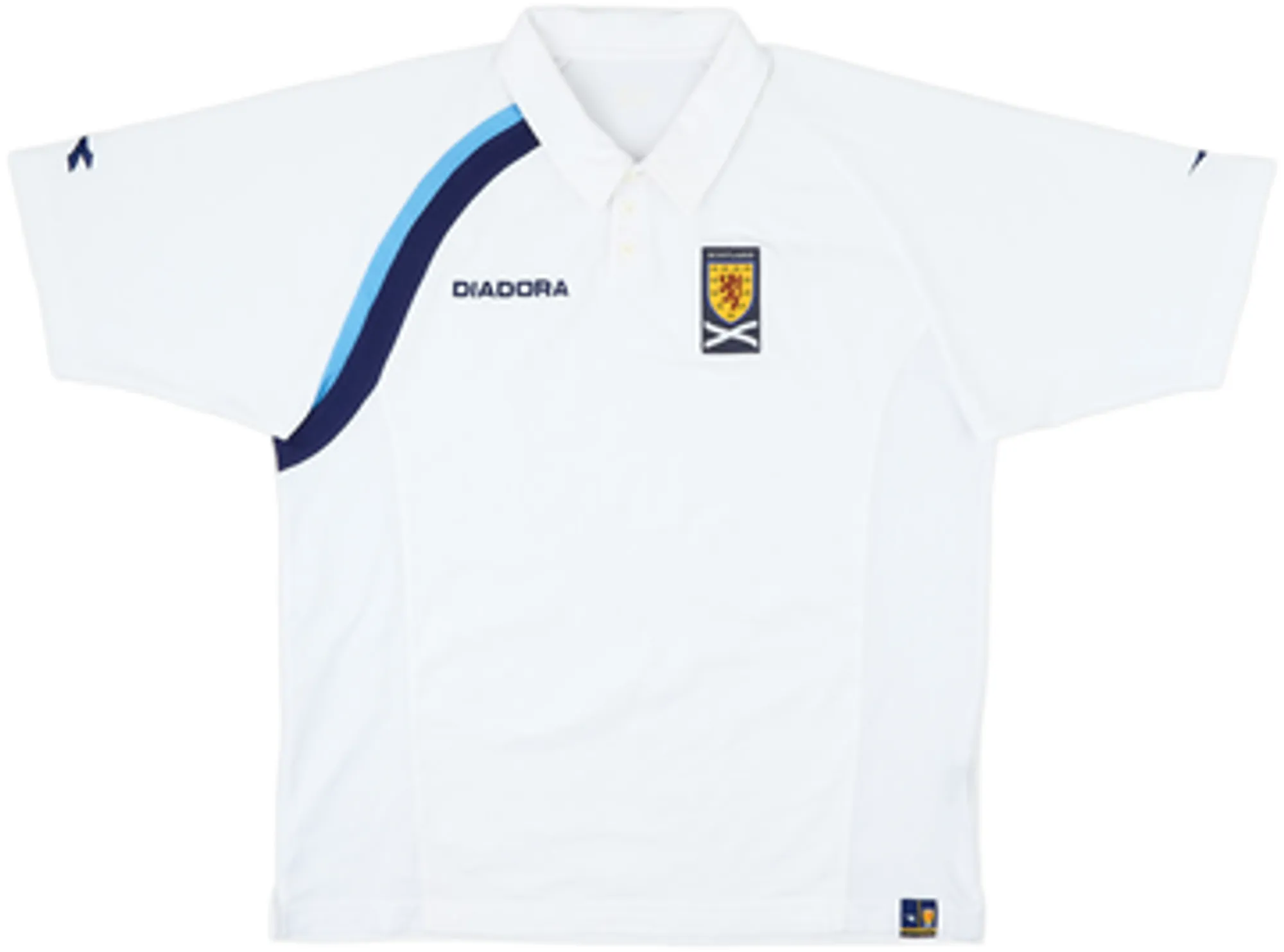Diadora Scotland Mens SS Home Shirt 2005