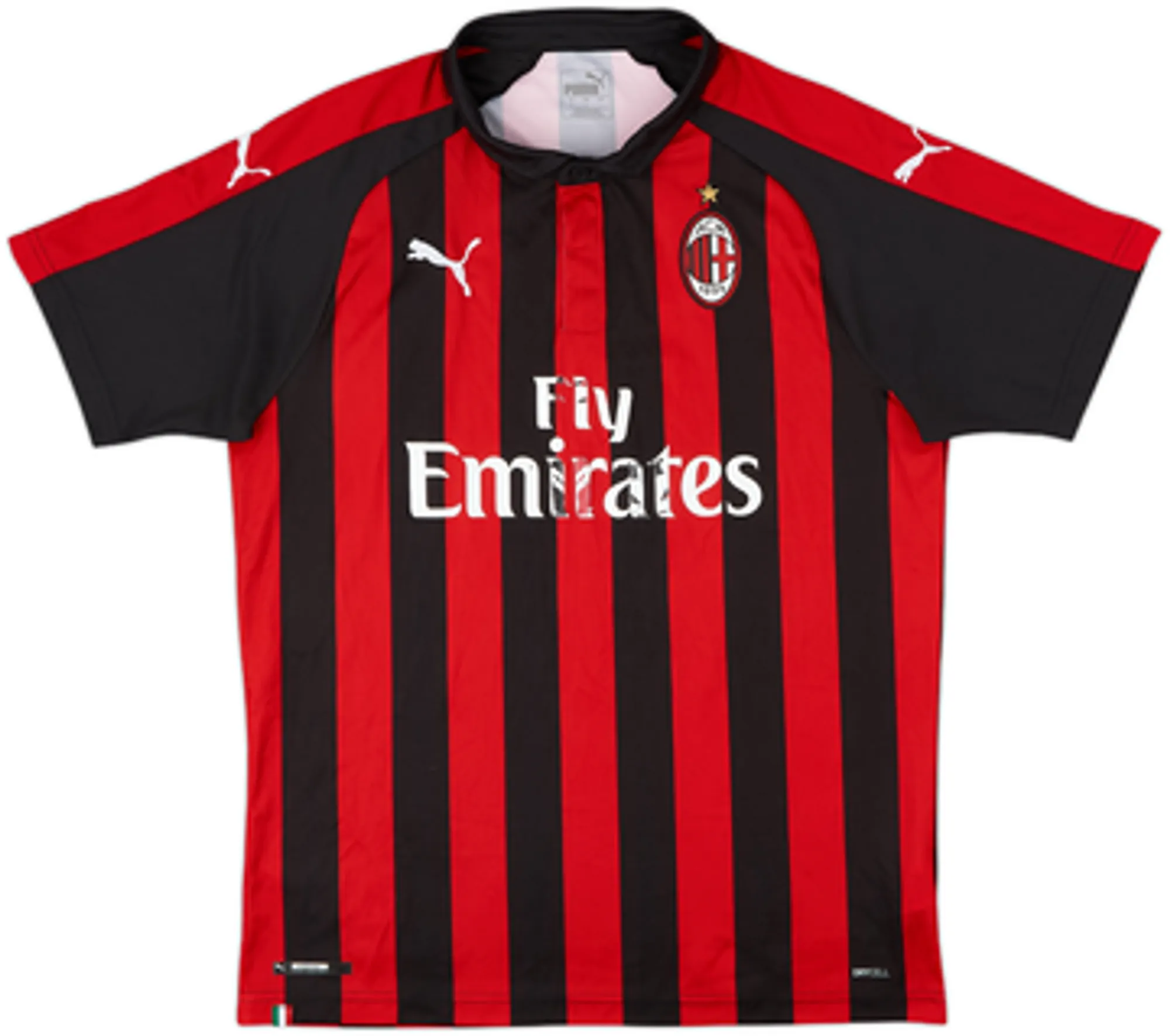 Puma AC Milan Mens SS Home Shirt 2018/19