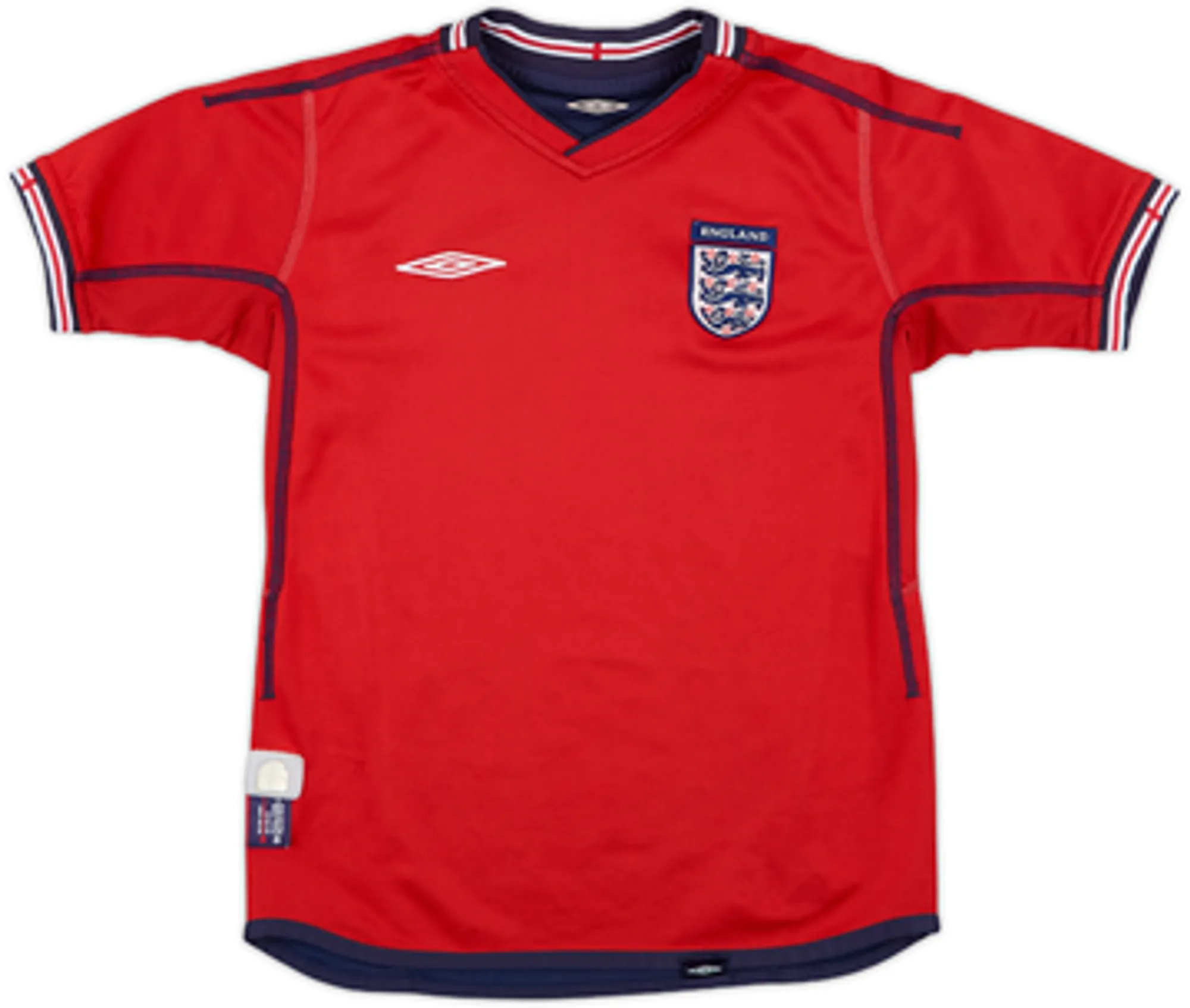 Umbro England Boys SS Away Shirt 2002