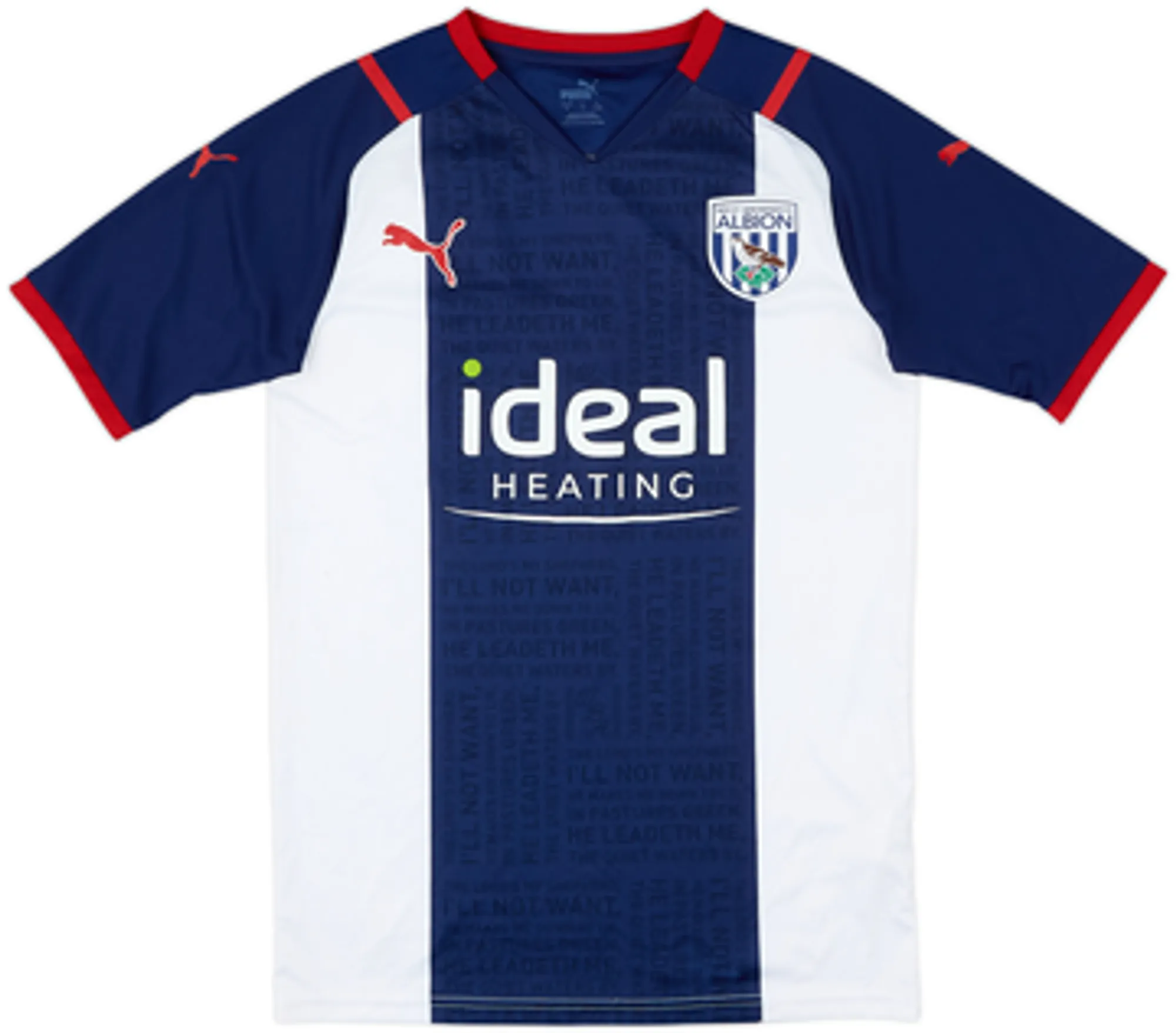 Puma West Bromwich Albion Mens SS Home Shirt 2021/22