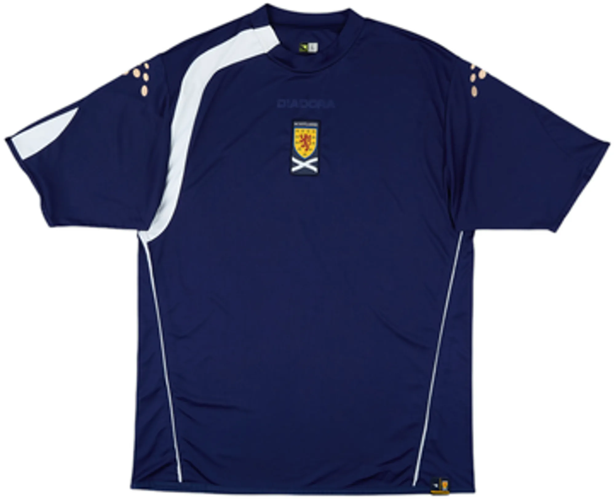 Diadora Scotland Mens SS Home Shirt 2005