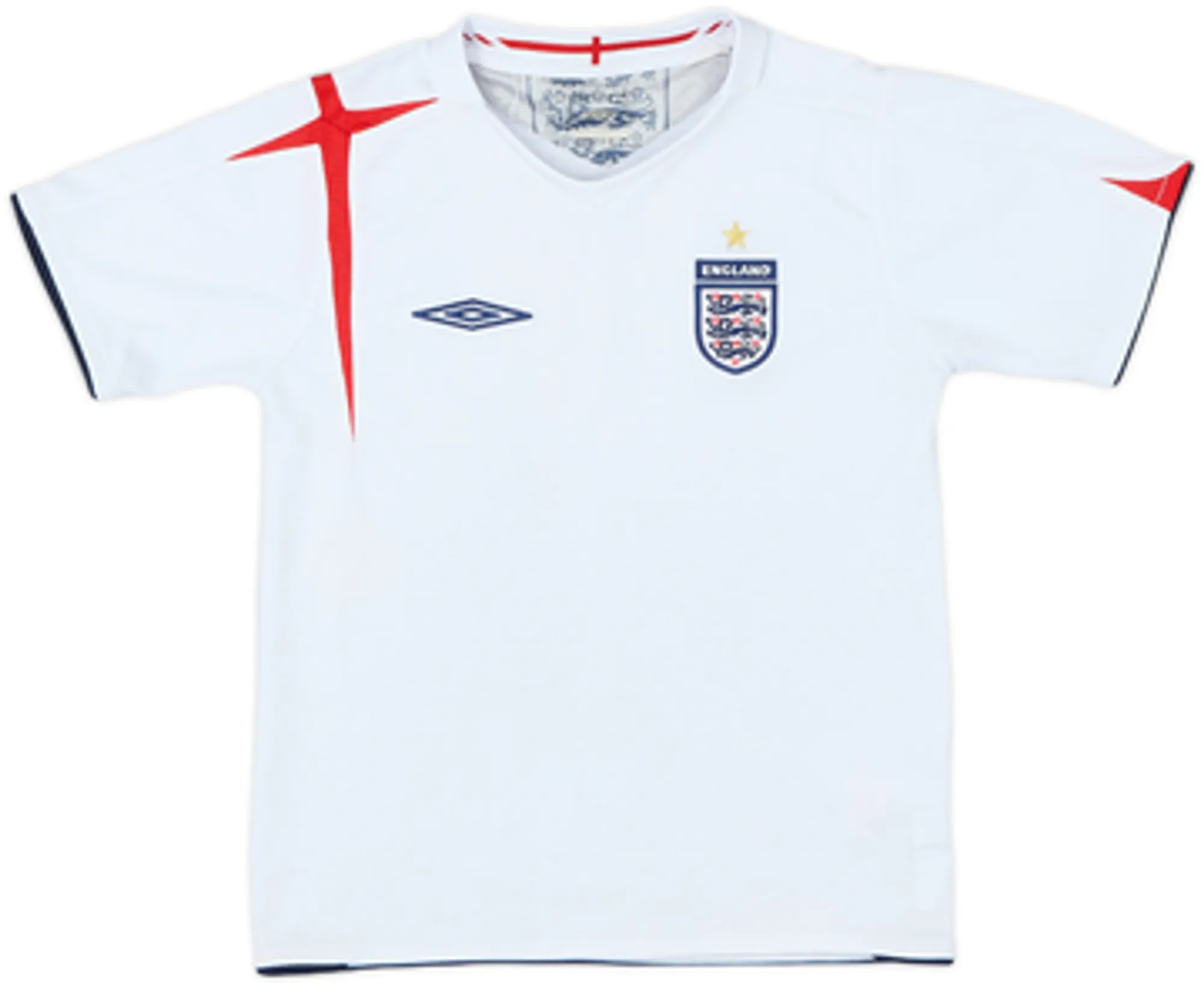 Umbro England Mens SS Home Shirt 2005