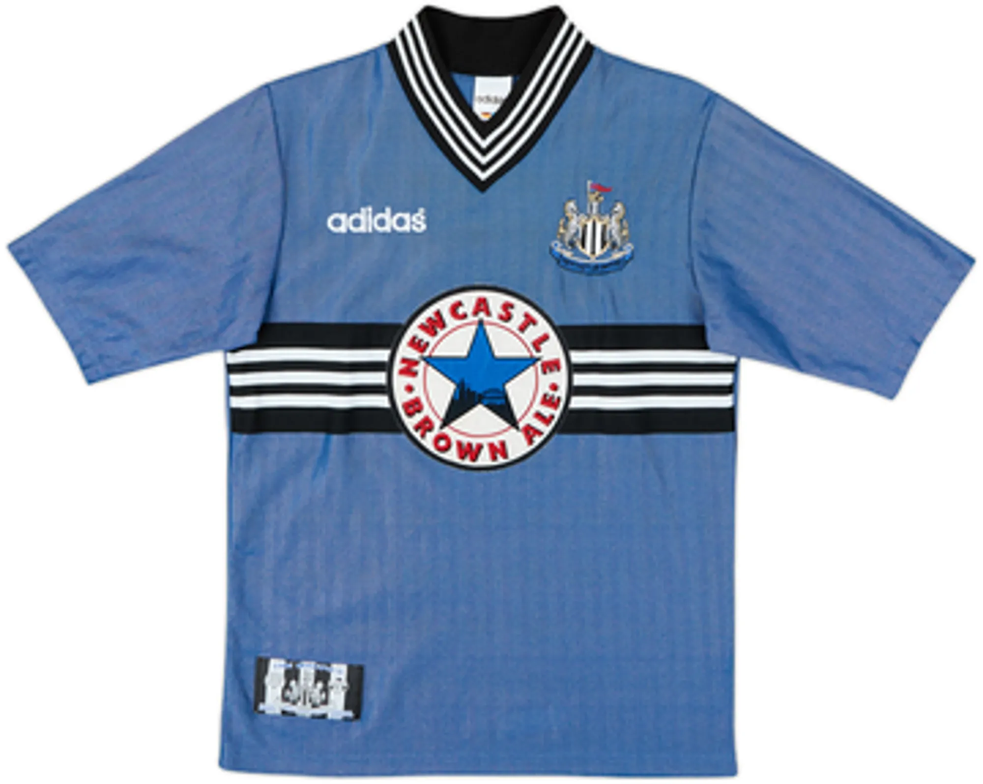 adidas Newcastle United Mens SS Away Shirt 1996/97