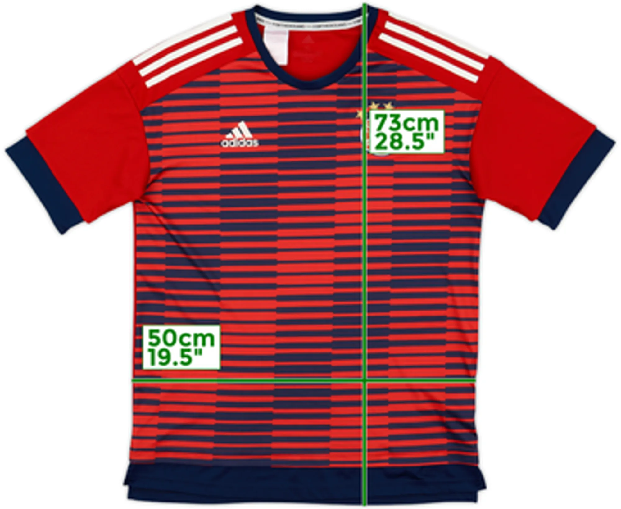 adidas Bayern Munich Mens SS Home Shirt 2017/18