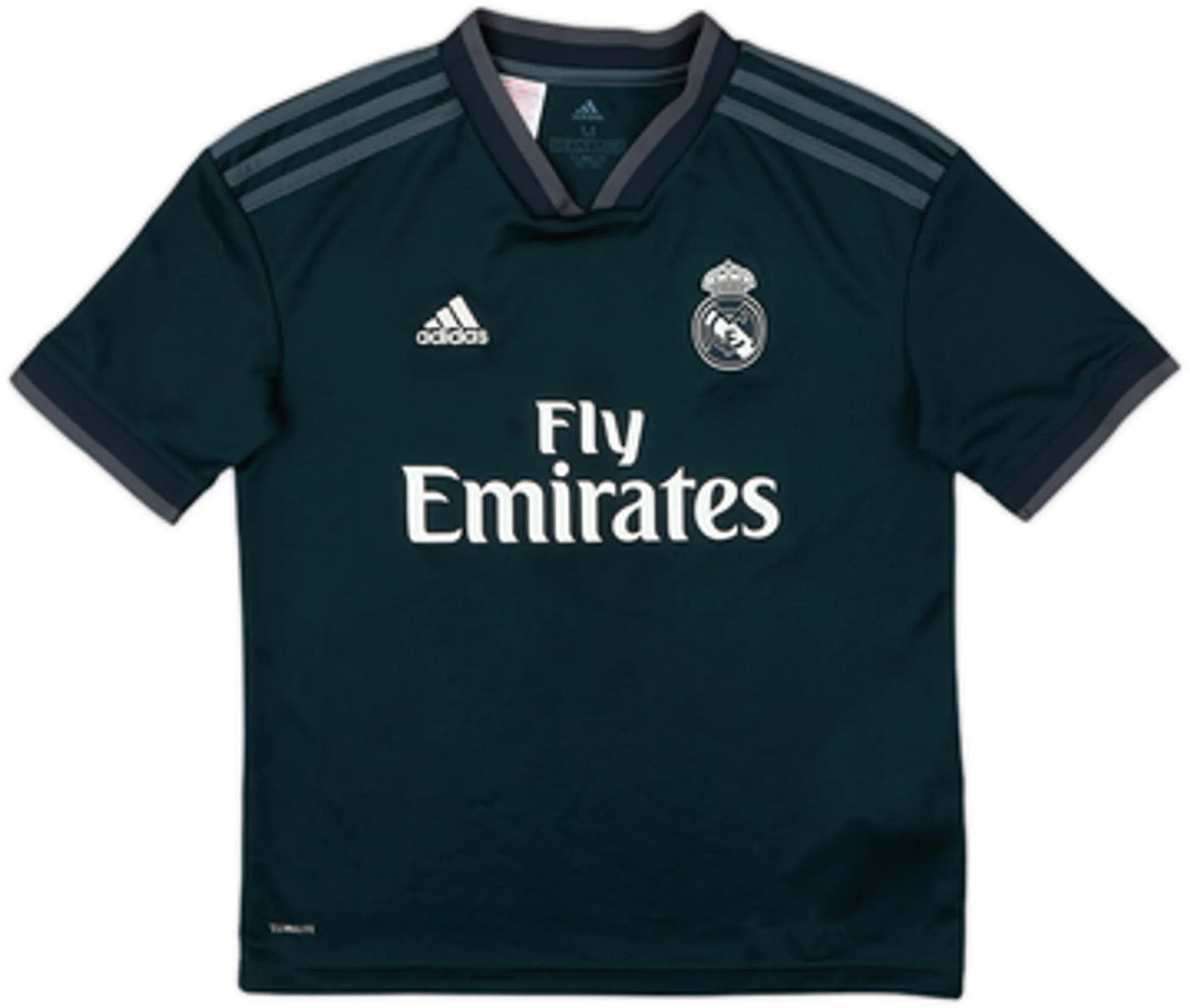 adidas Real Madrid Boys SS Away Shirt 2018/19