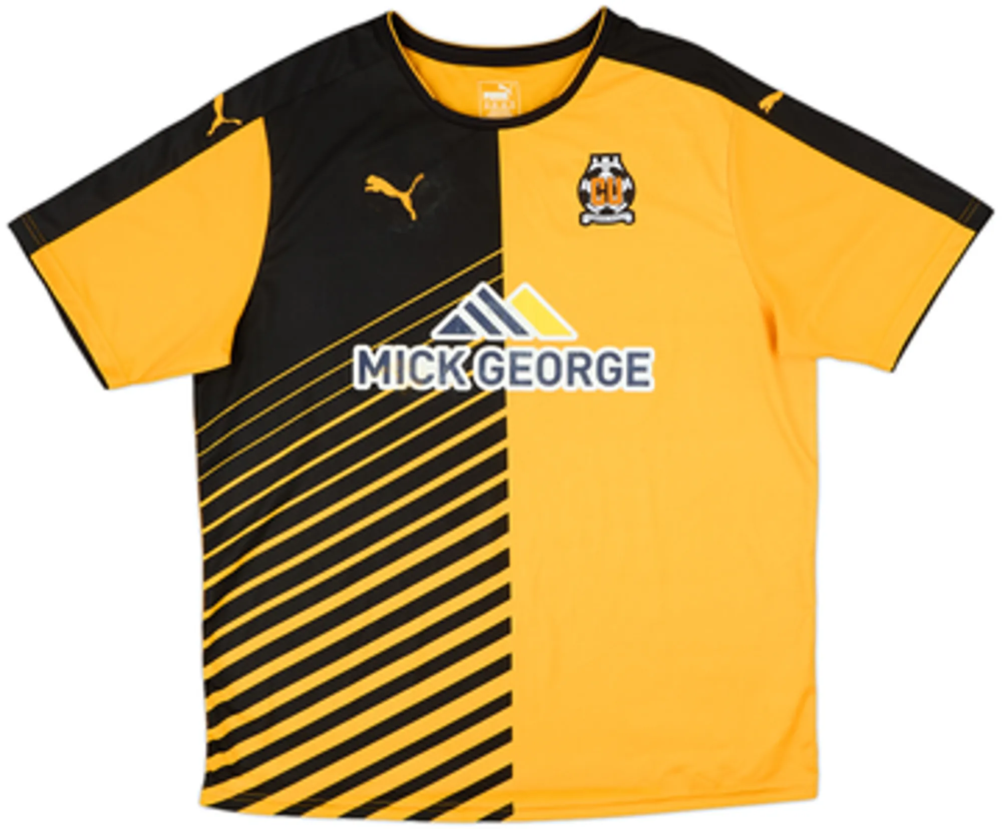 Puma Cambridge United Mens SS Home Shirt 2015/16
