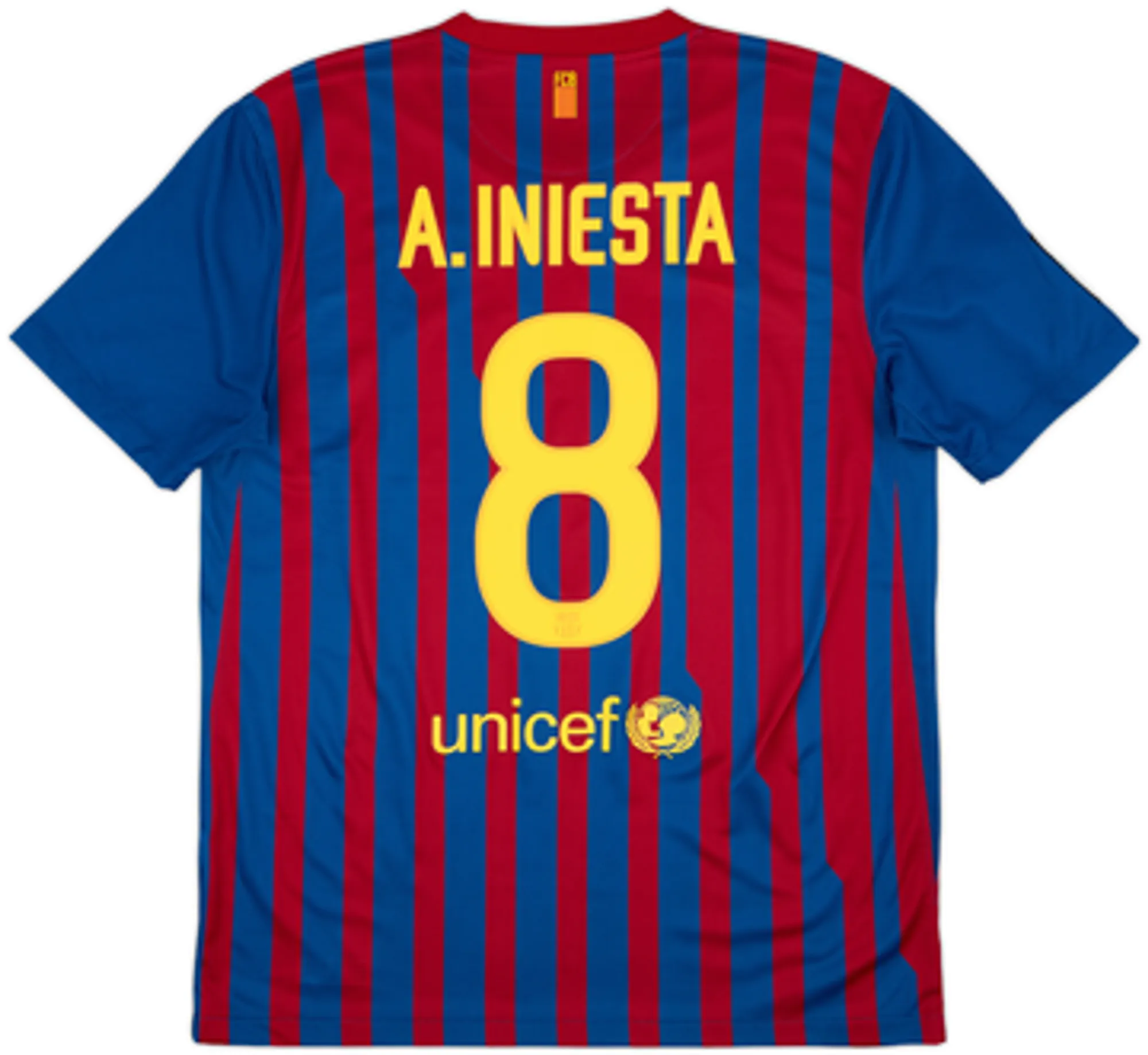 Nike Barcelona Mens SS Home Shirt 2011/12