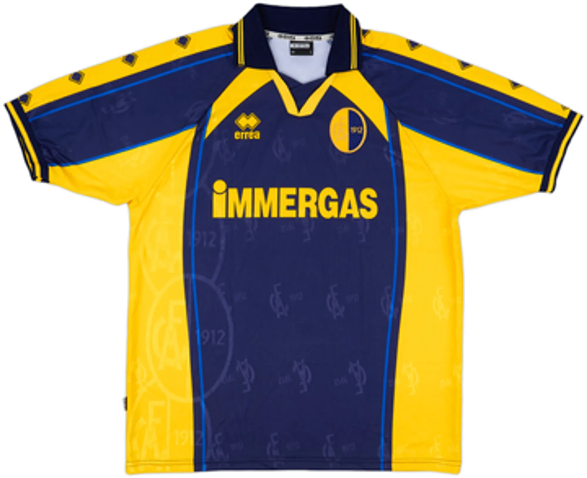 Errea Modena Mens SS Away Shirt 2001/02