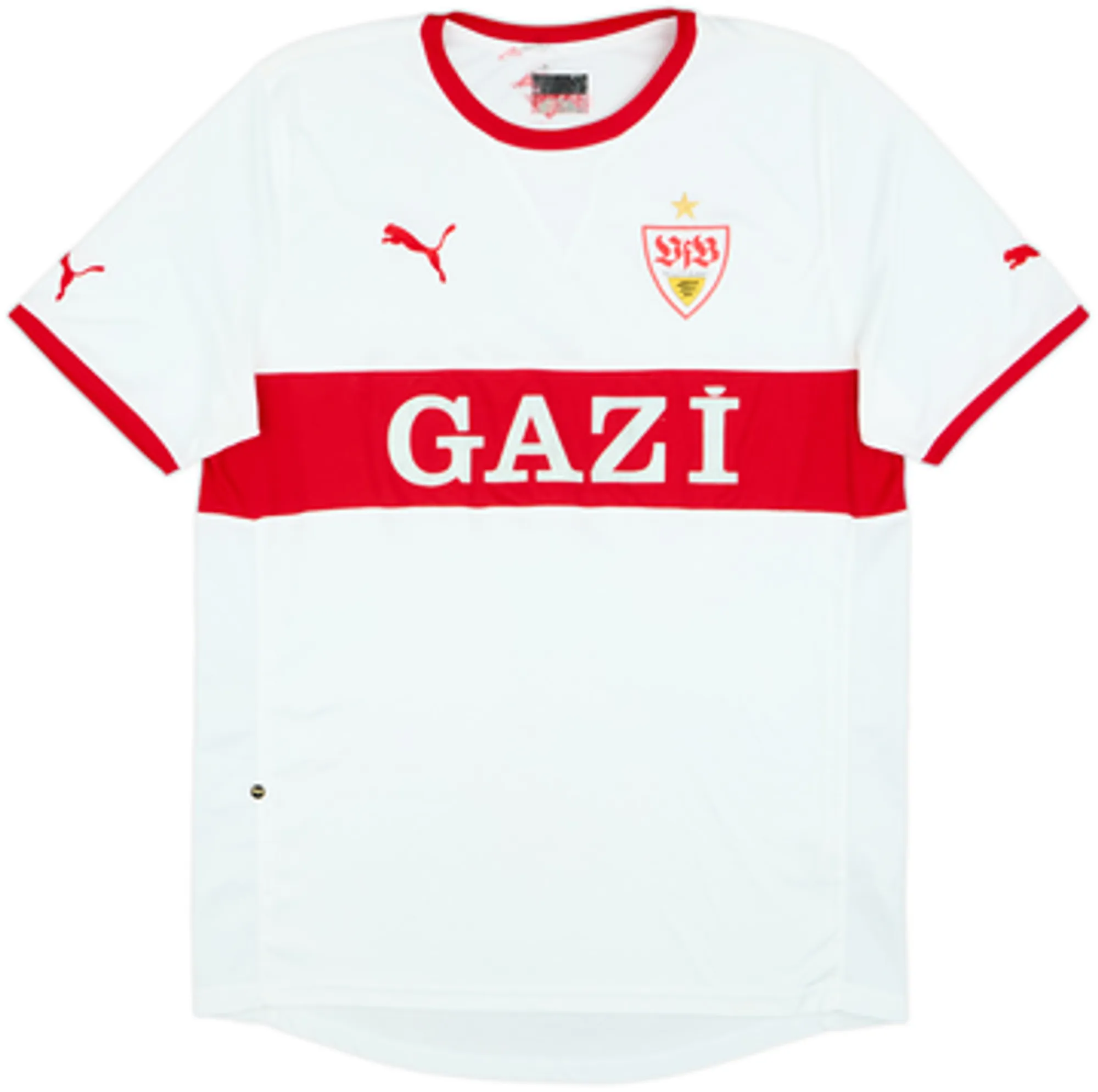 Puma Stuttgart Mens SS Home Shirt 2011/12