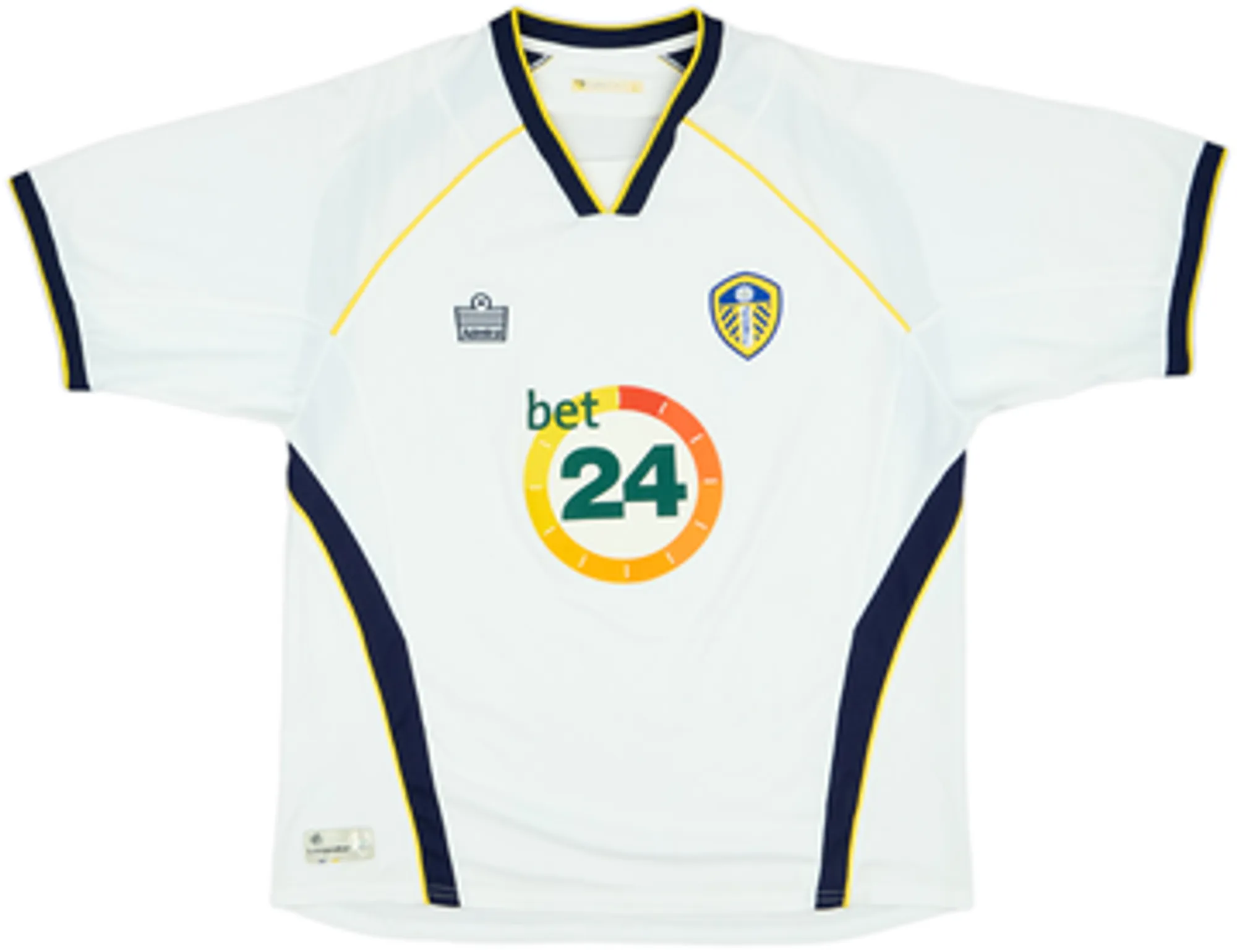 Admiral Leeds United Mens SS Home Shirt 2006/07