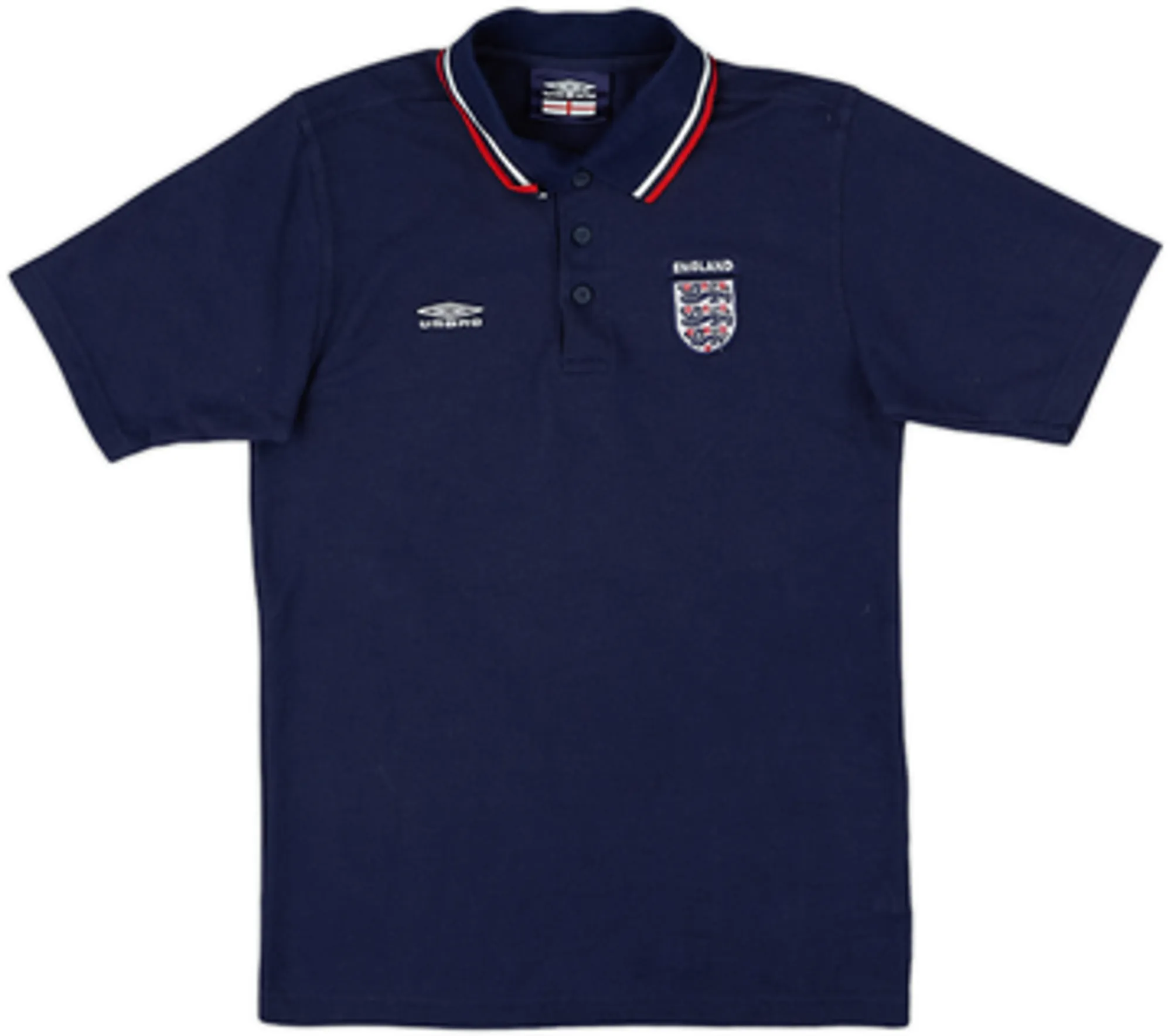 2002-03 England Umbro Polo Shirt - 7/10 - (S)