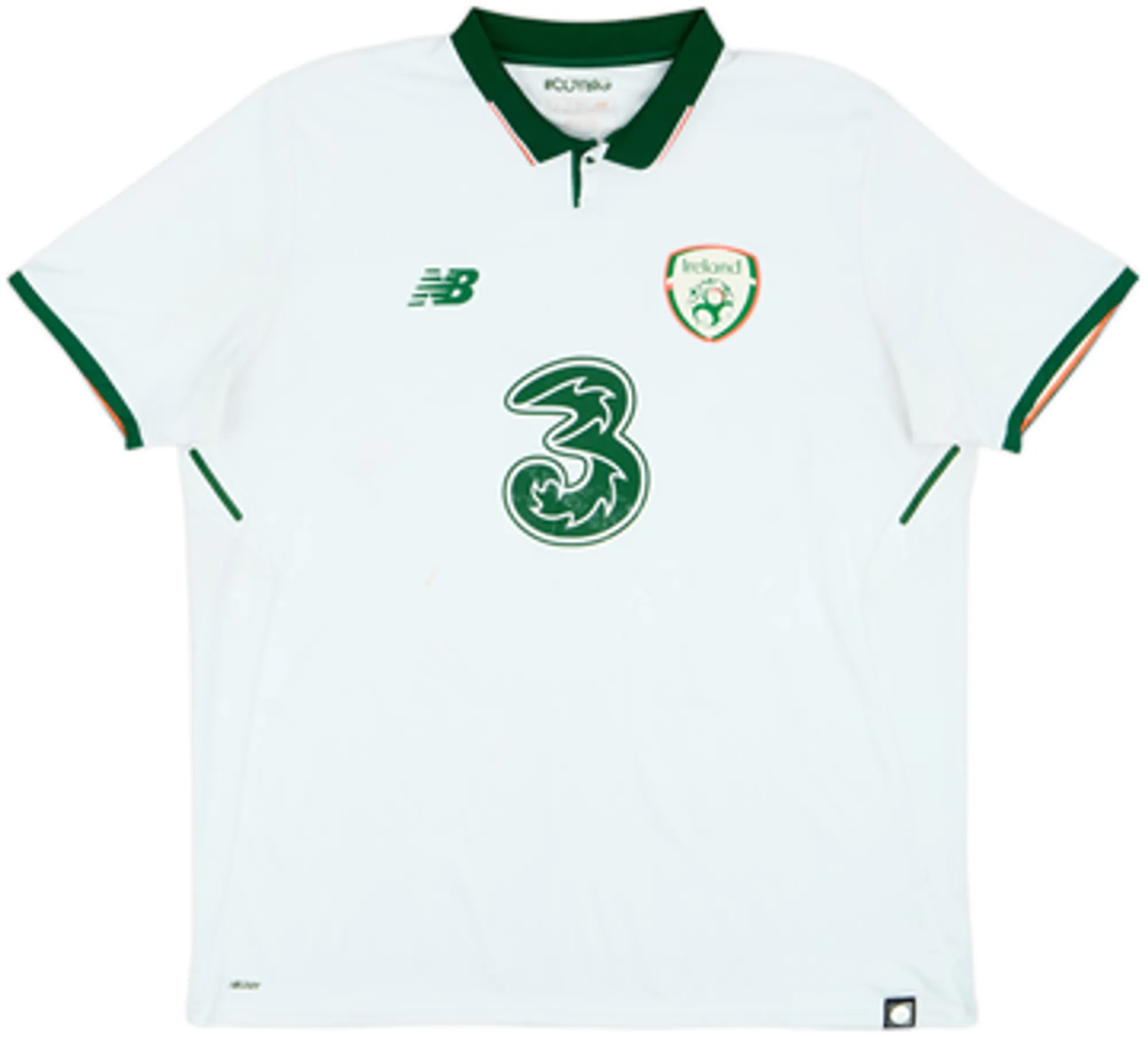 NewBalance Republic of Ireland Mens SS Away Shirt 2017