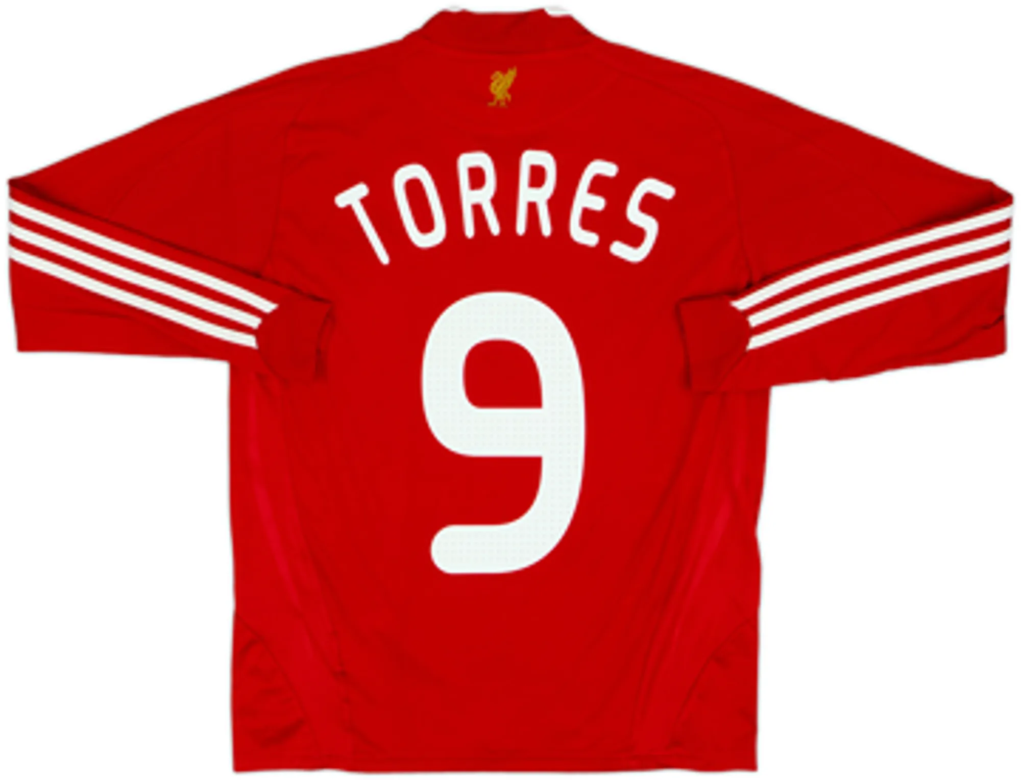 adidas Liverpool Boys LS Home Shirt 2008/10