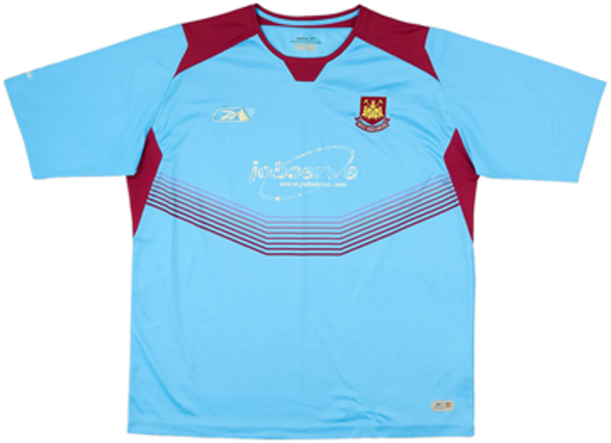 Reebok West Ham United Mens SS Away Shirt 2004/06