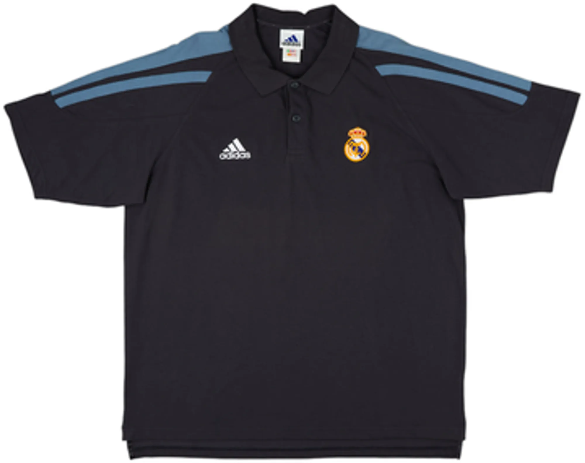 adidas Real Madrid Mens SS Home Shirt 2001/02