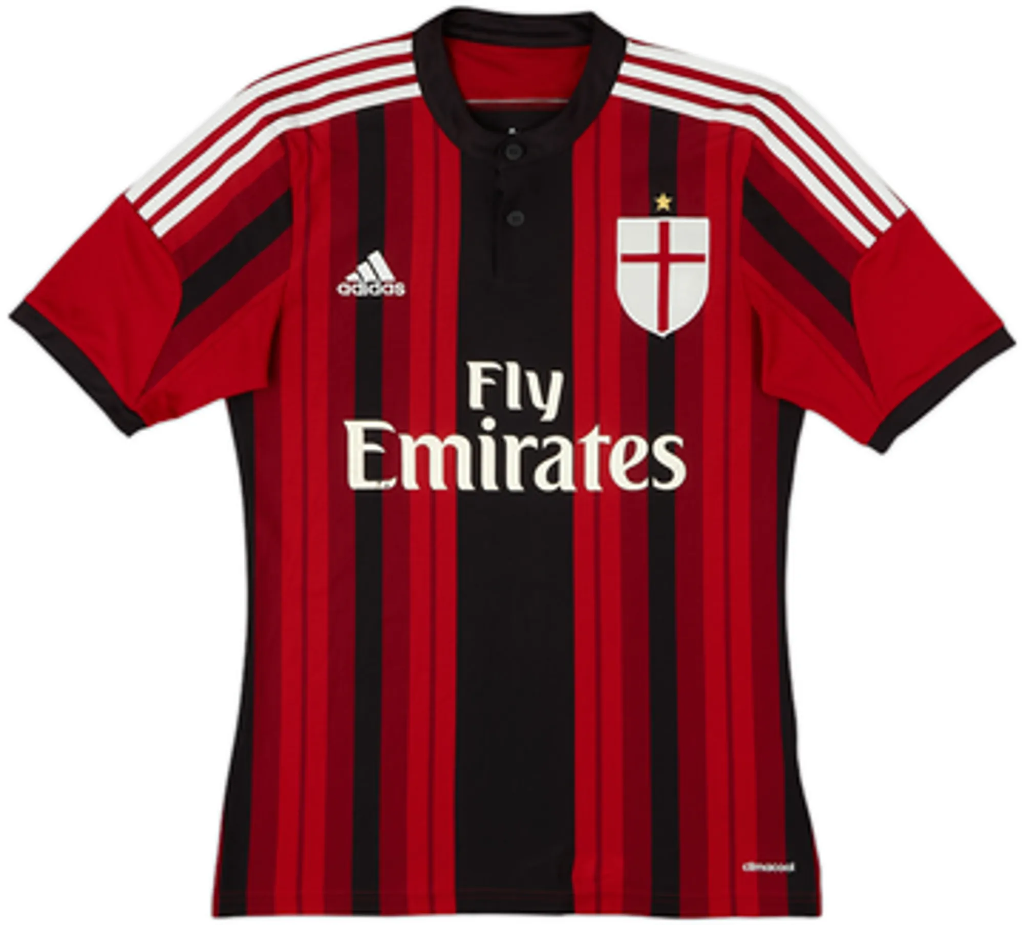 adidas AC Milan Mens SS Home Shirt 2014/15