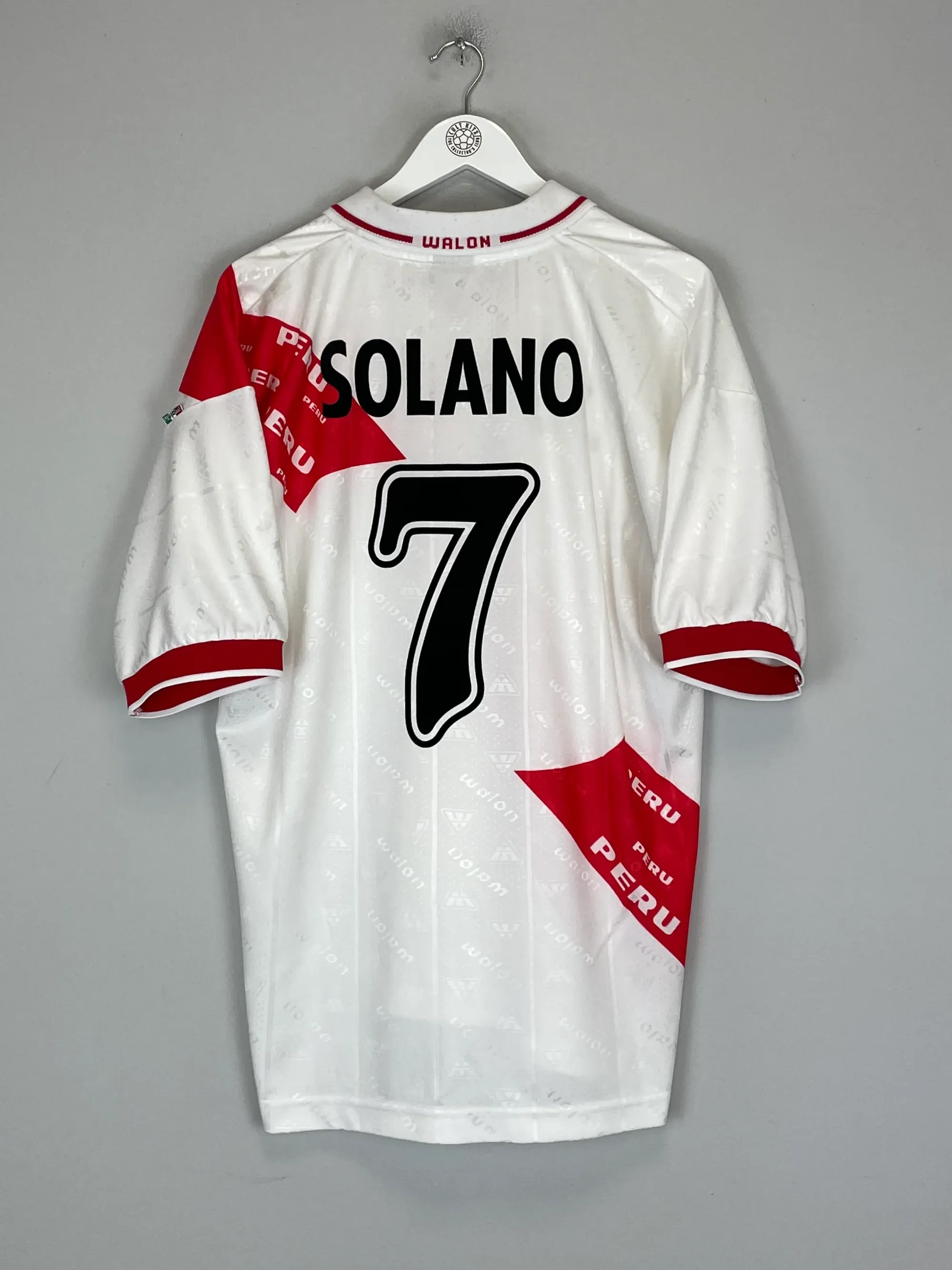 1999/00 PERU SOLANO #7 HOME SHIRT (XL) WALON | CULT KITS