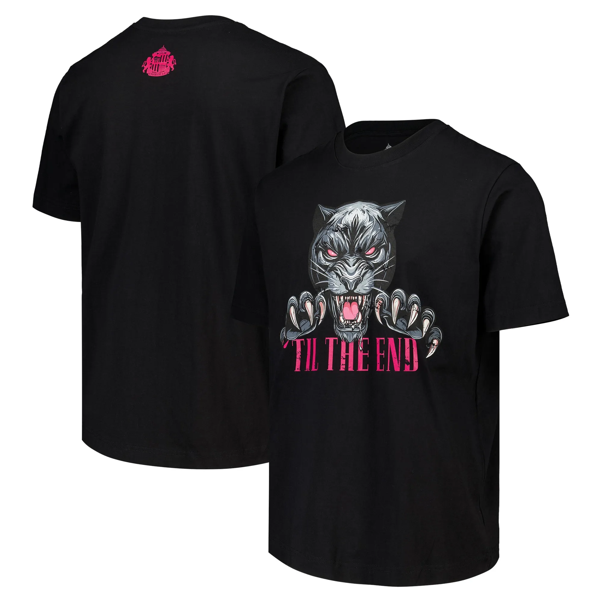 Sunderland Til The End T-Shirt - Black - Unisex