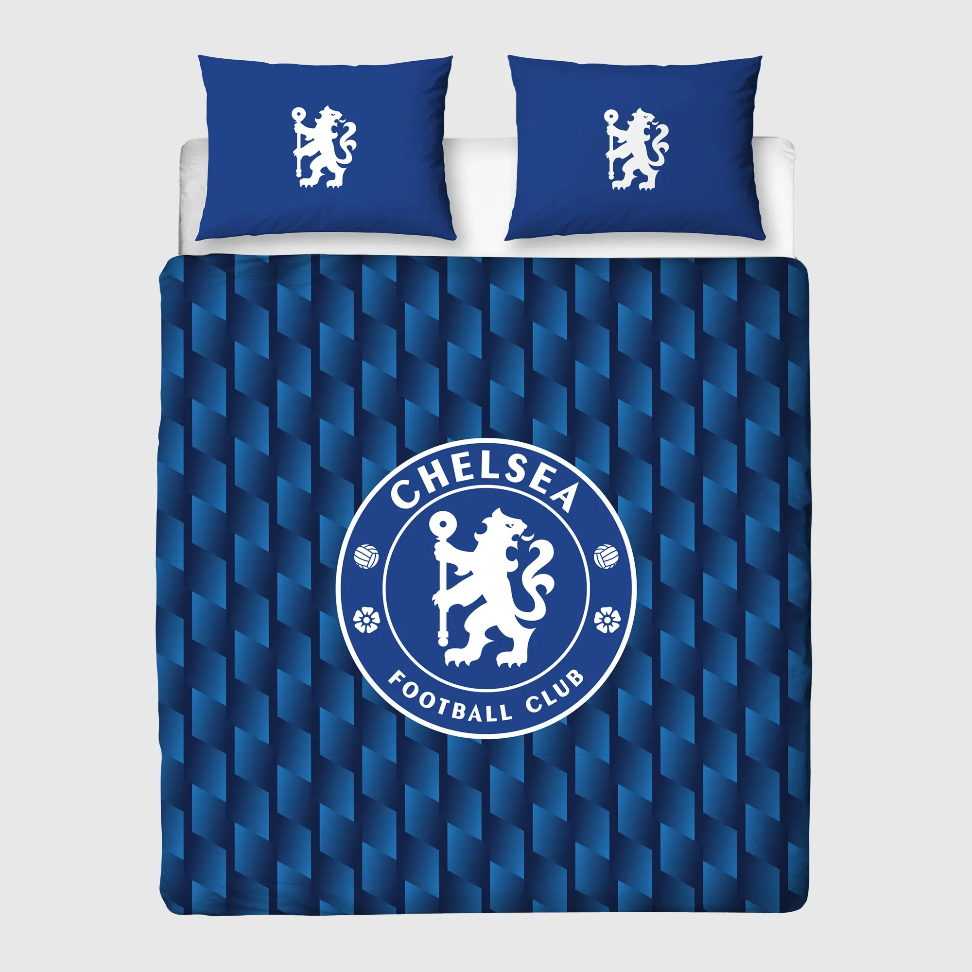 Chelsea Geometric Panel Duvet - Double