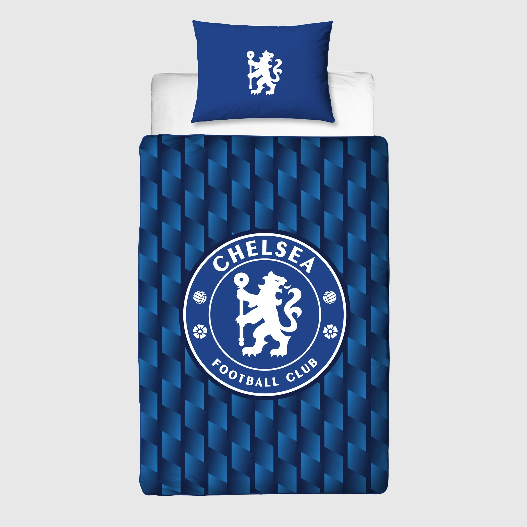 Chelsea Geometric Panel Duvet - Single