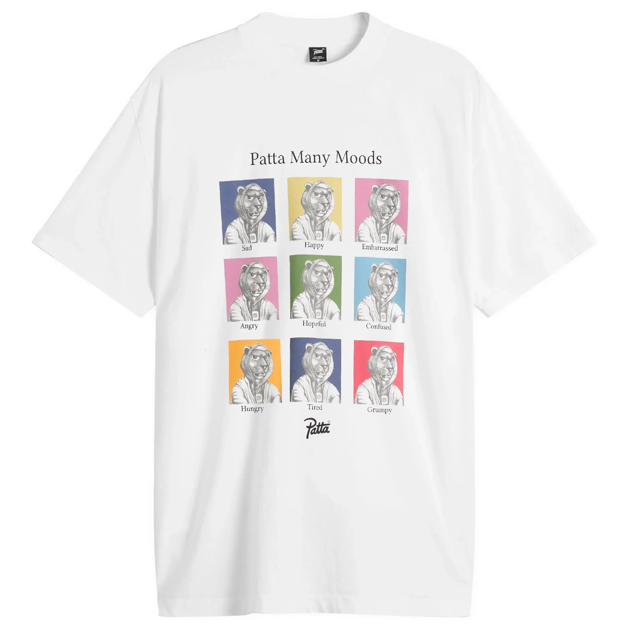 Patta Men's Many Moods T-Shirt White