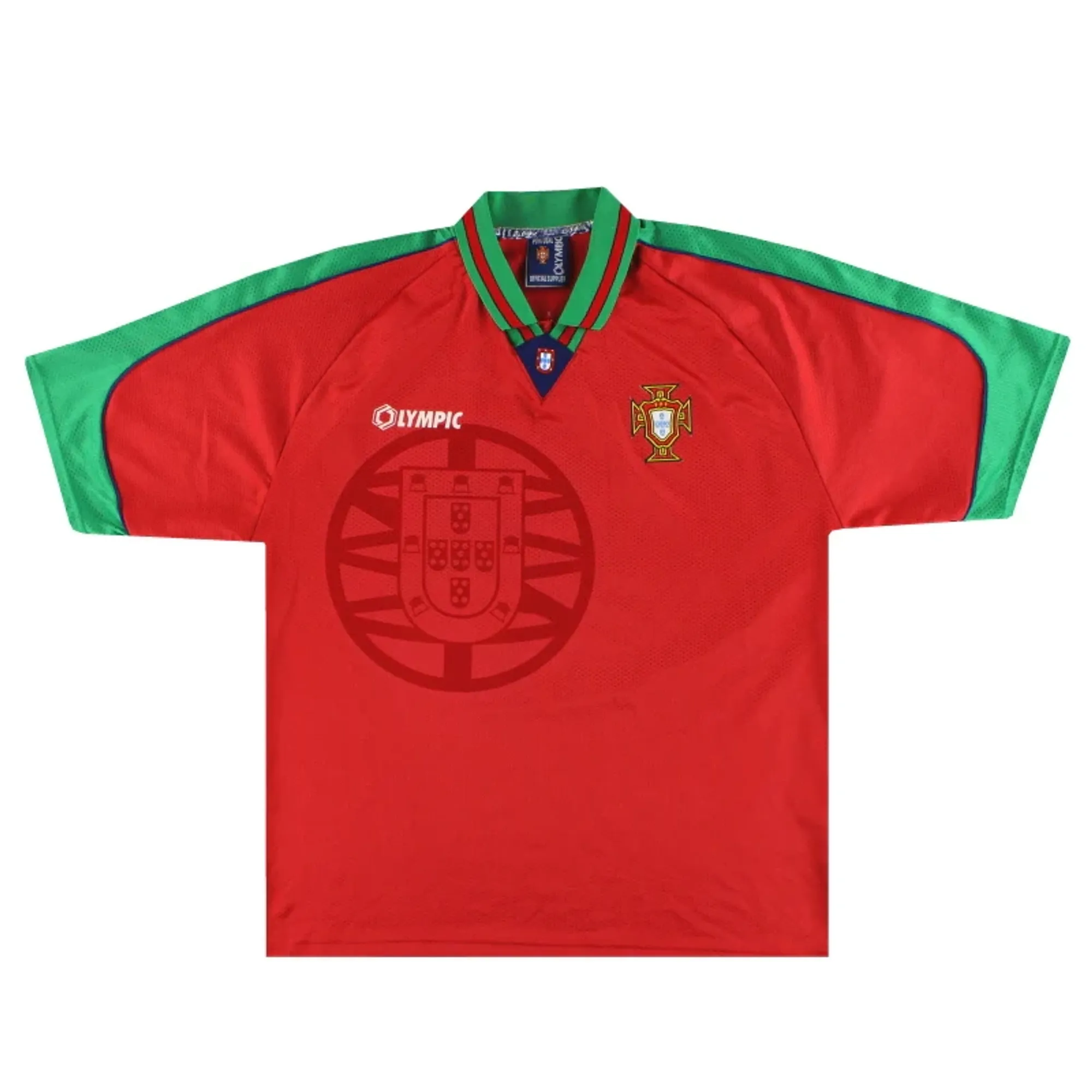 1996-97 Portugal Home Shirt XL - Portugal / Excellent 