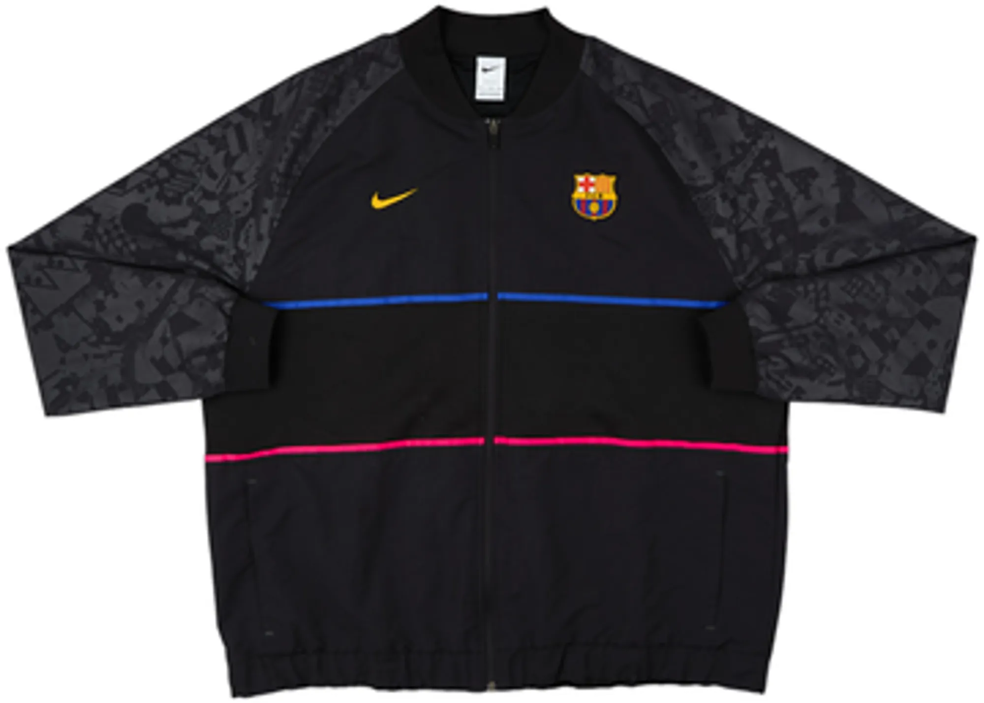 2021-22 Barcelona Nike Track Jacket - 9/10 - (XXL)