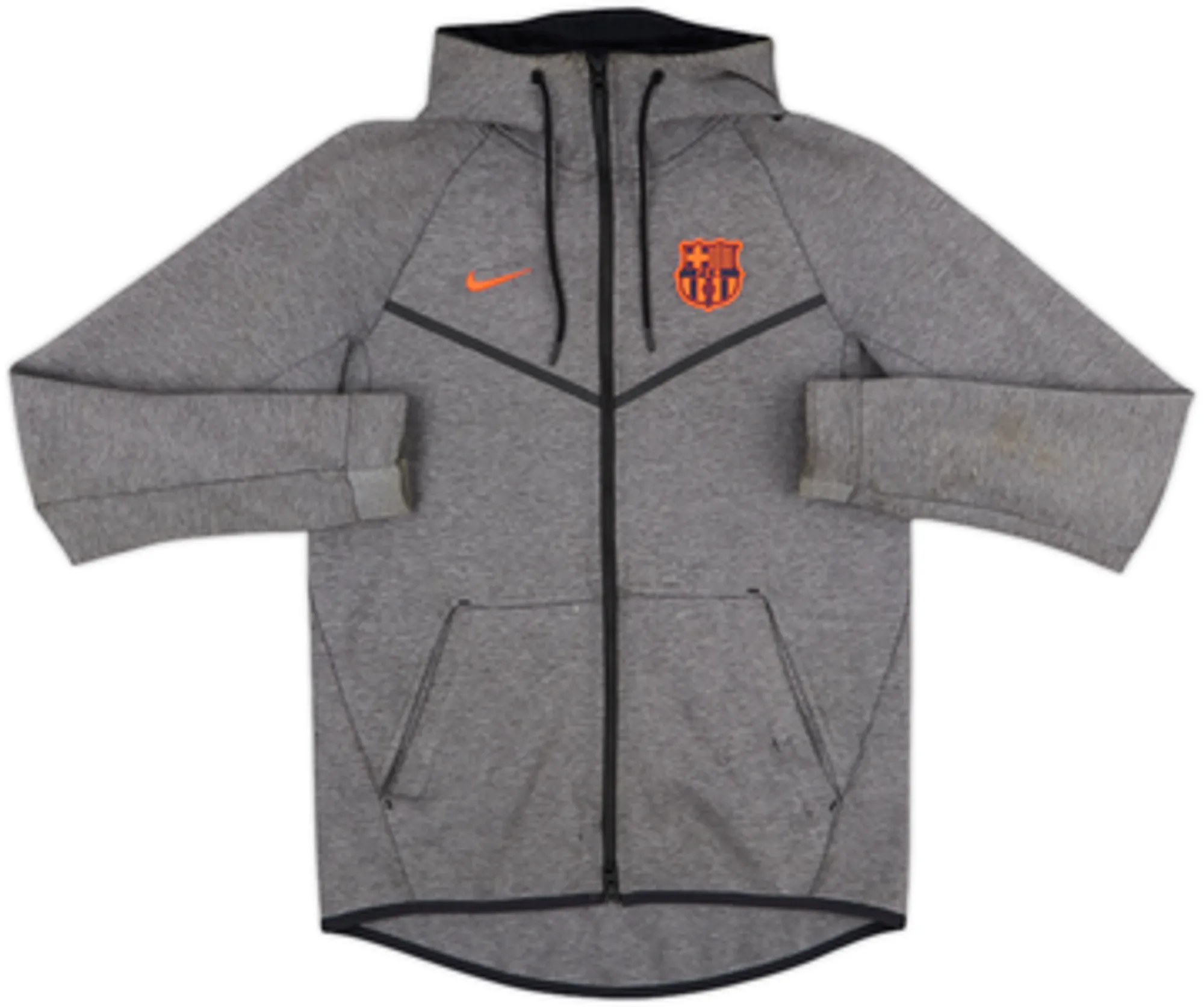 2018-19 Barcelona Nike Hooded Track Jacket - 5/10 - (S)