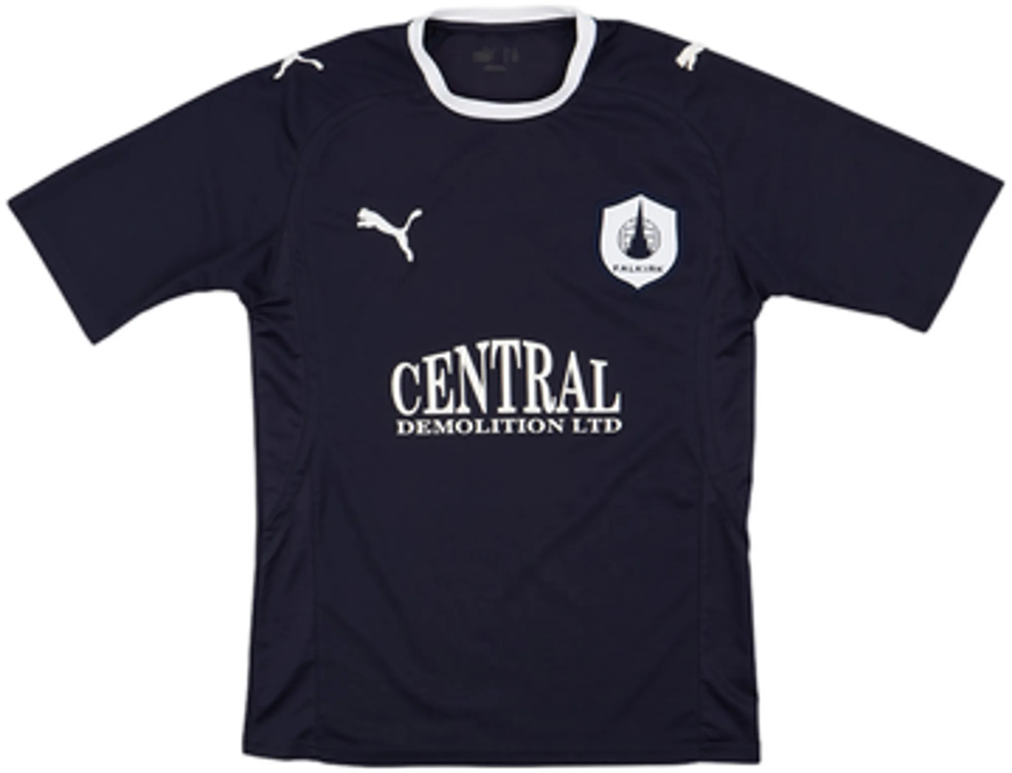 Puma Falkirk Boys SS Home Shirt 2010/12