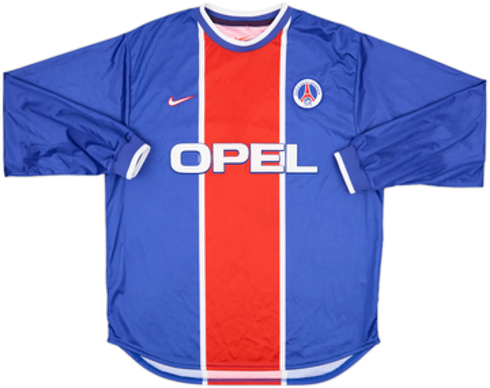 Nike Paris Saint Germain Mens LS Player Issue Home Shirt 1999/00