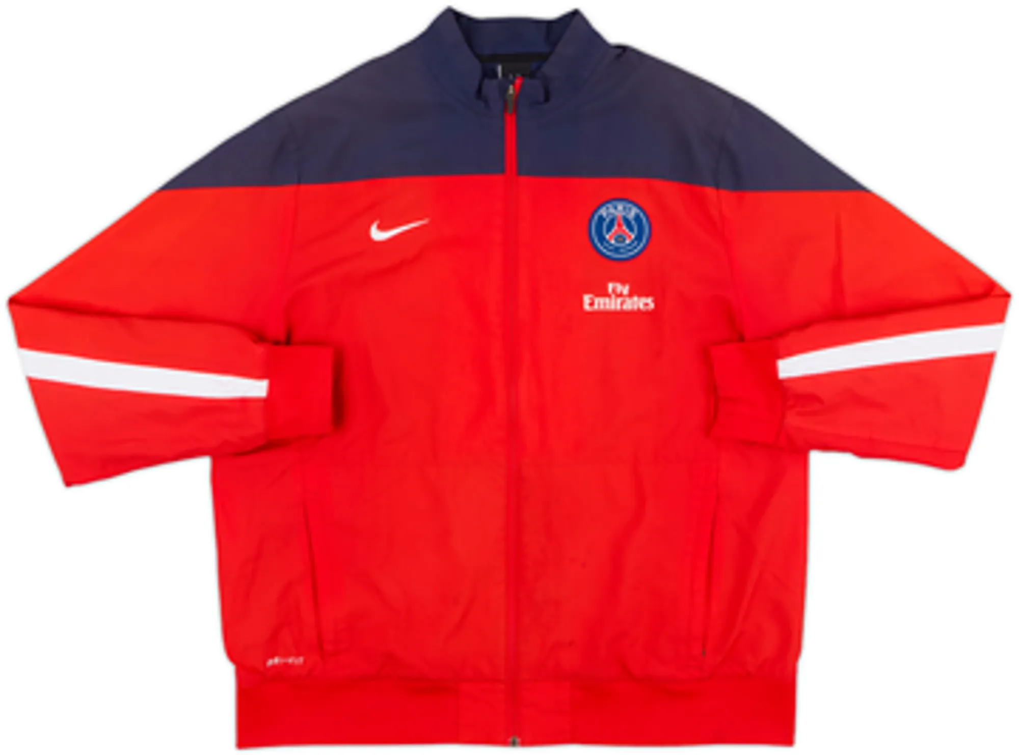 2014-15 Paris Saint-Germain Nike Track Jacket - 8/10 - (XL)