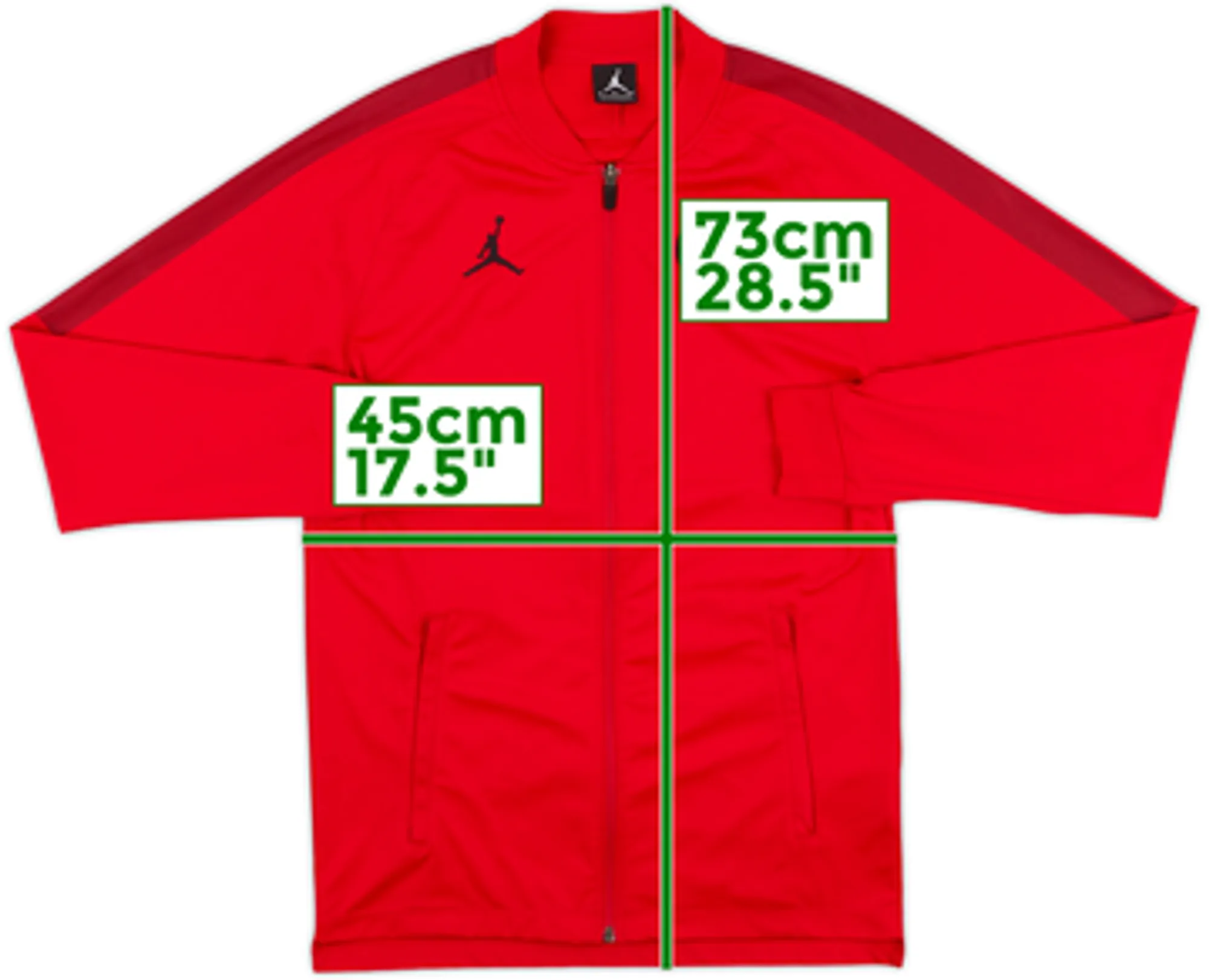 2018-19 Paris Saint-Germain Nike Jordan Track Jacket - 10/10 - (S)